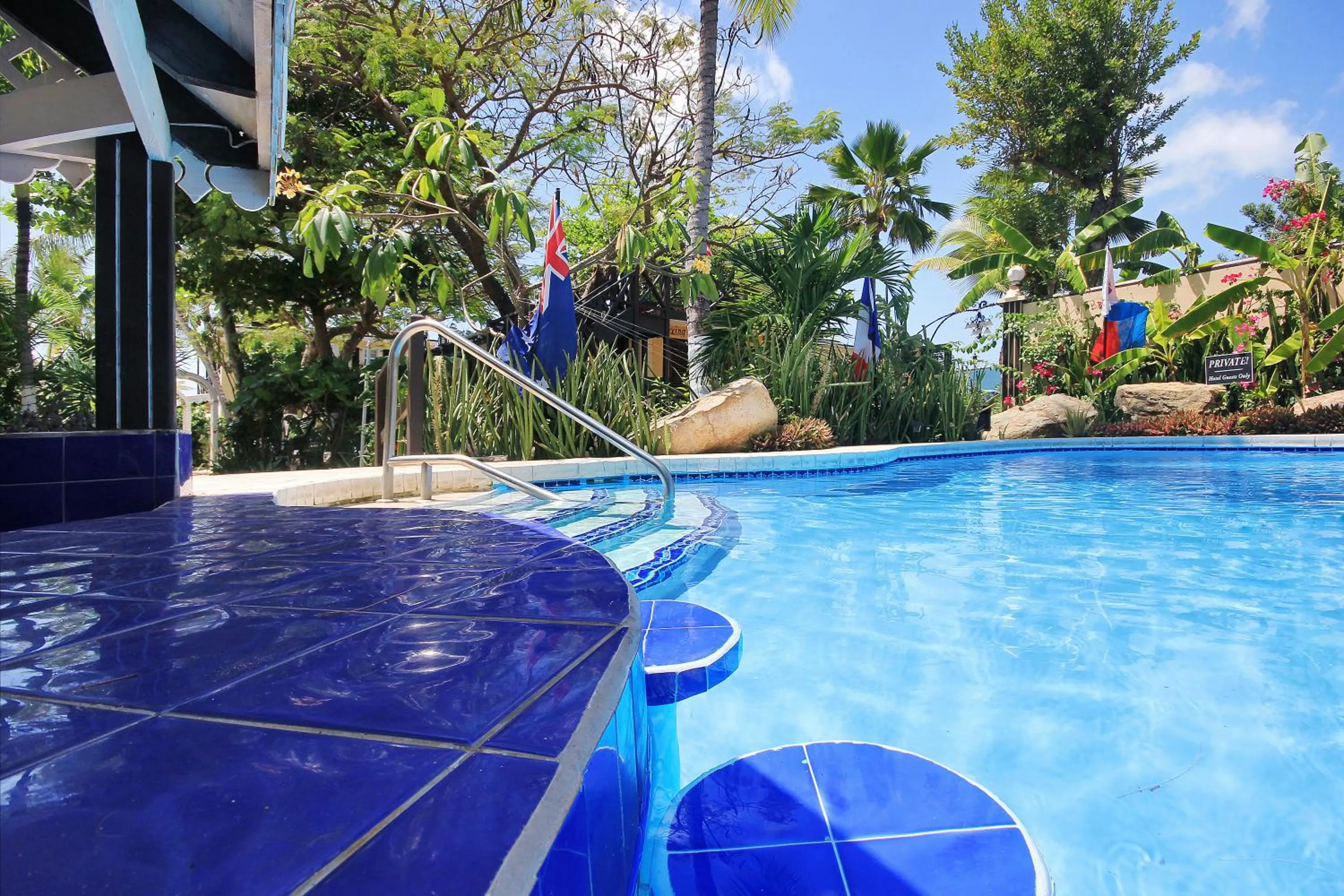 Swimming pool in Mary's Boon Beach Resort & Spa