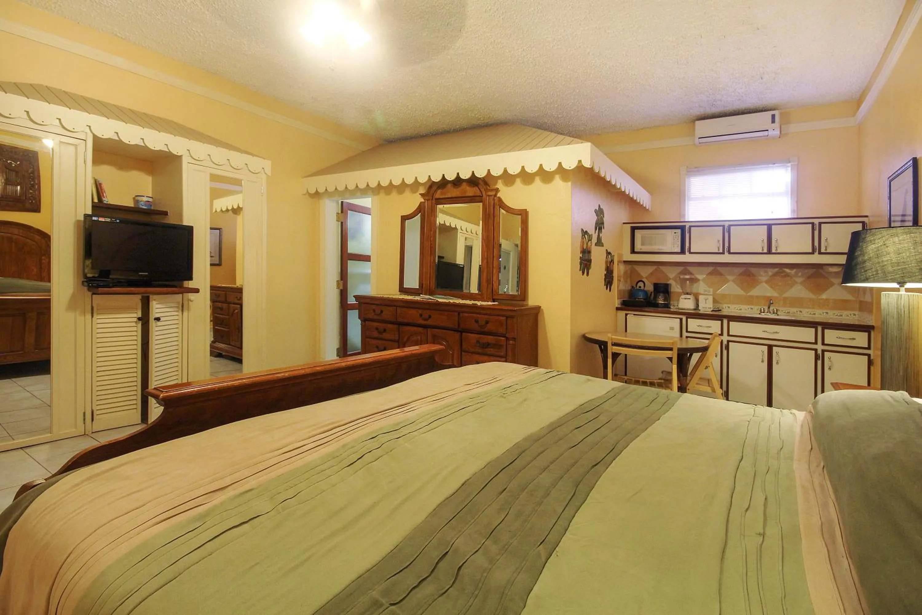 Bedroom, Bed in Mary's Boon Beach Resort & Spa