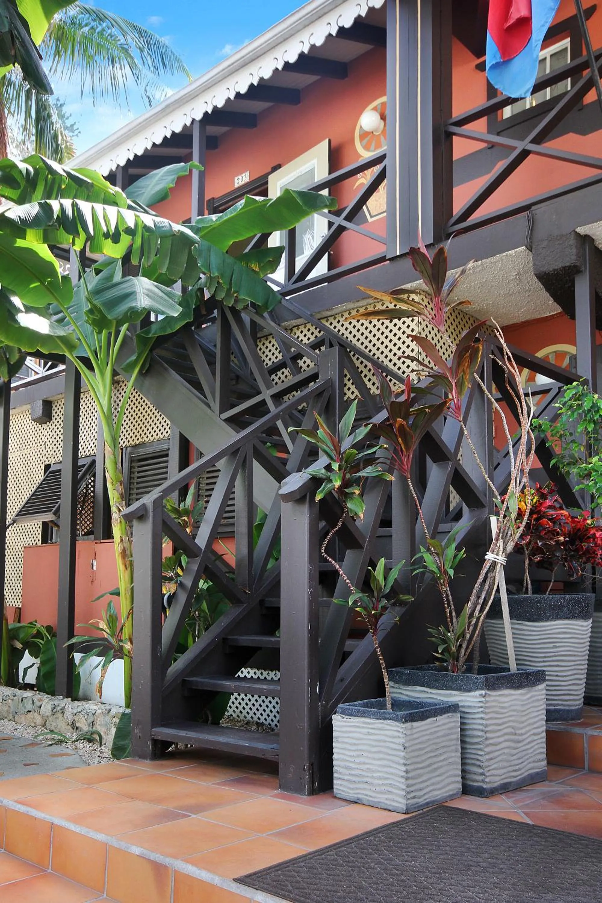 Facade/entrance in Mary's Boon Beach Resort & Spa