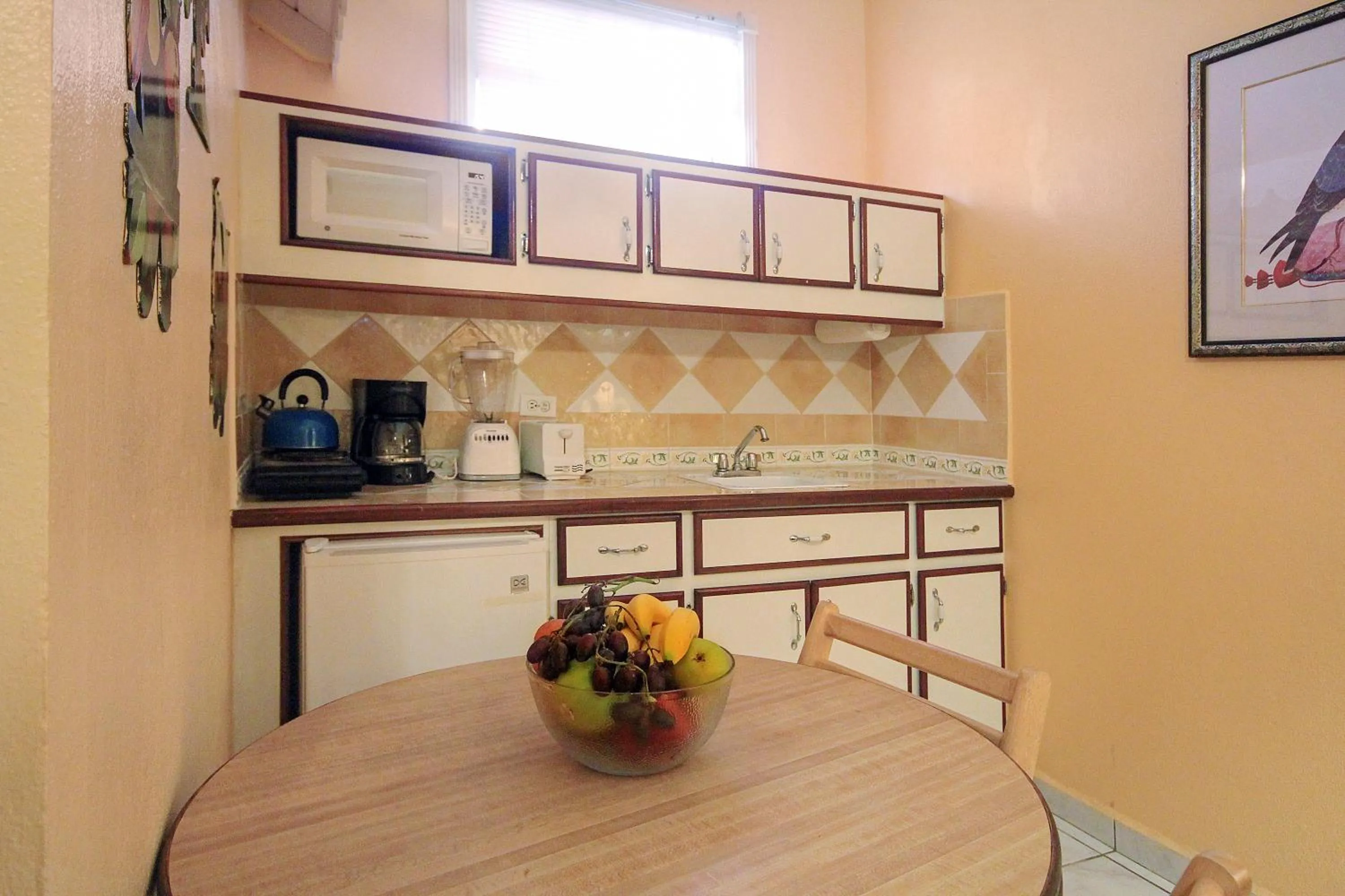 Kitchen or kitchenette in Mary's Boon Beach Resort & Spa