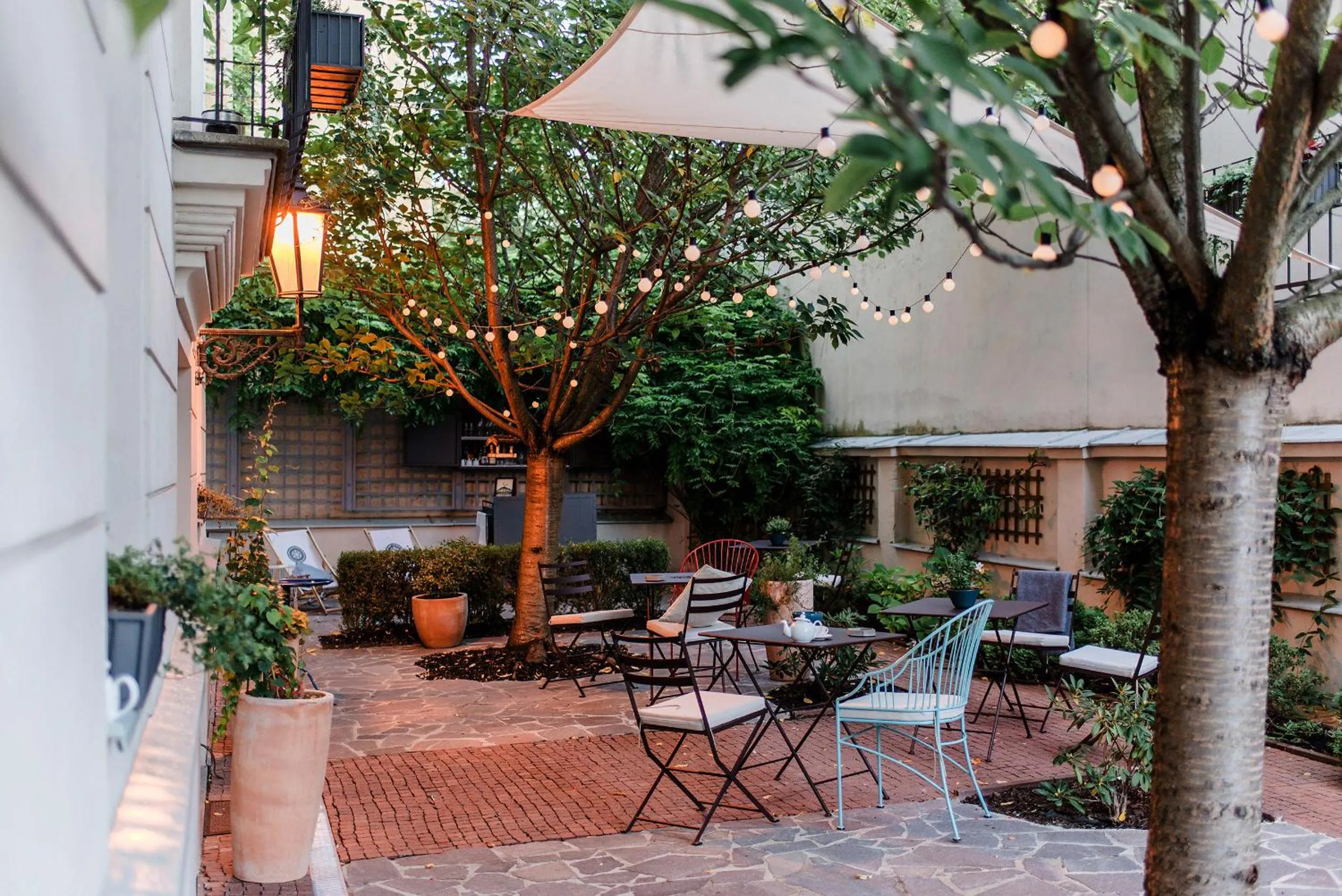 Patio in Boutique Hotel Klarov