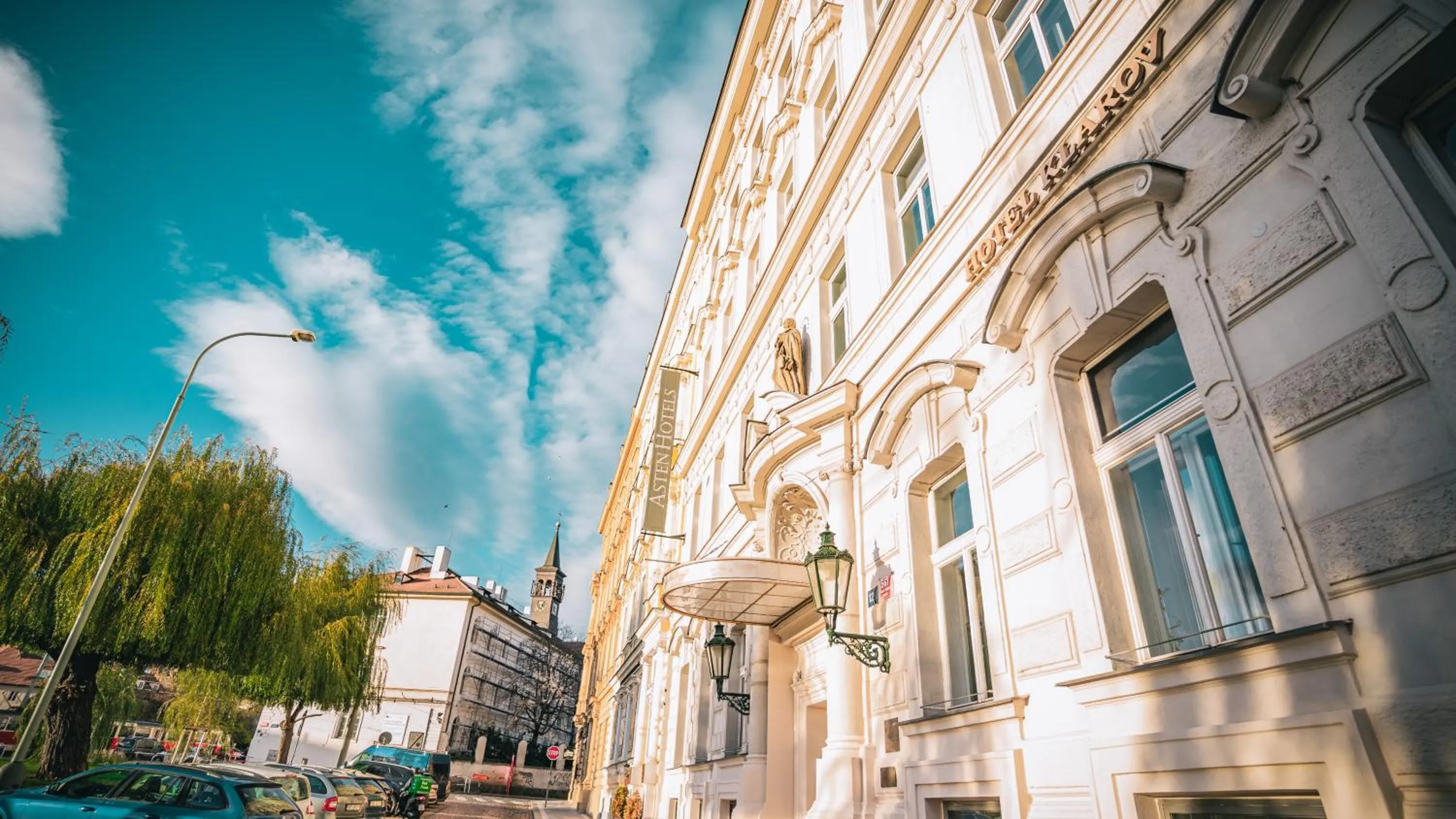 Property building in Boutique Hotel Klarov