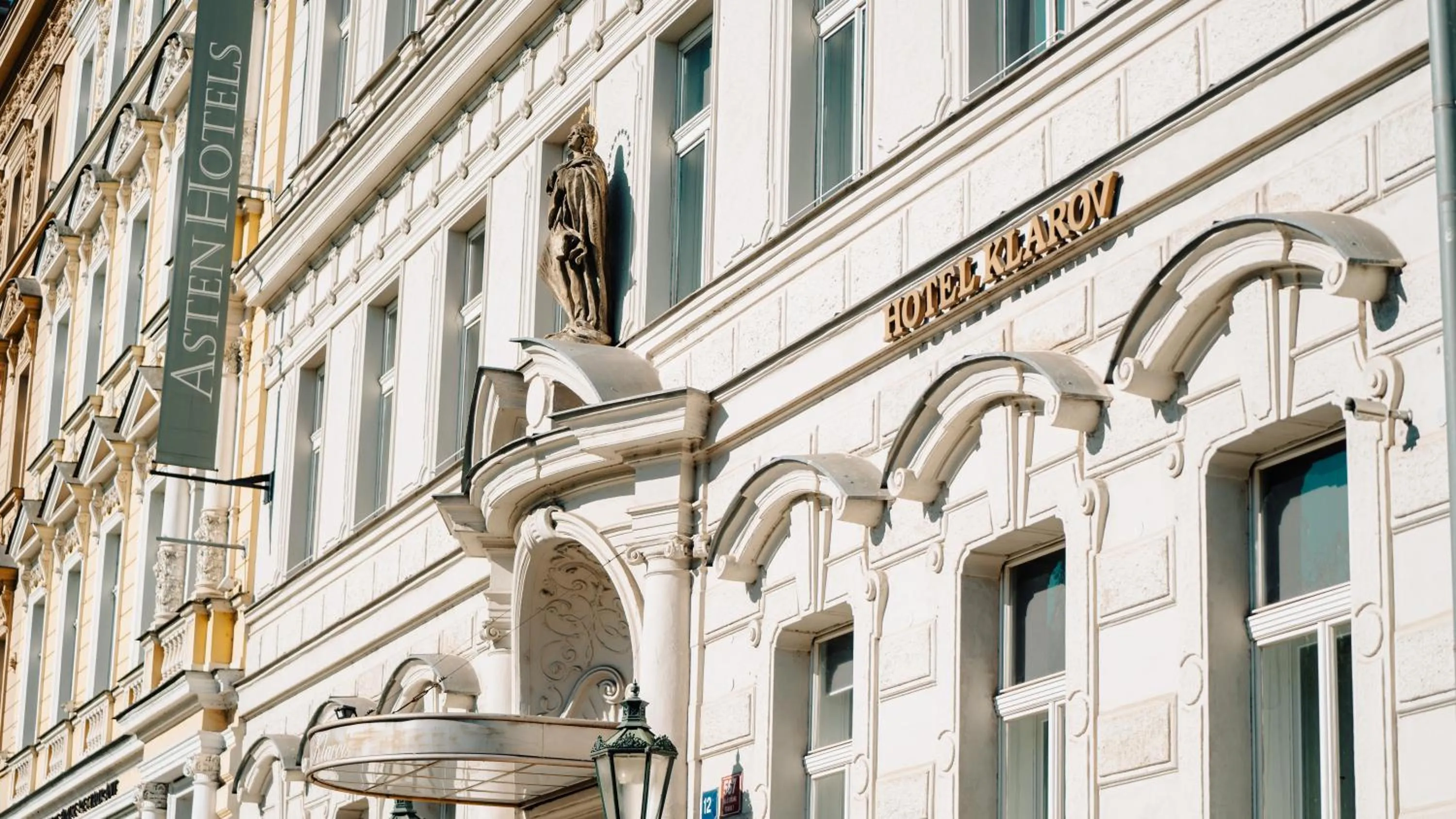 Property building in Boutique Hotel Klarov