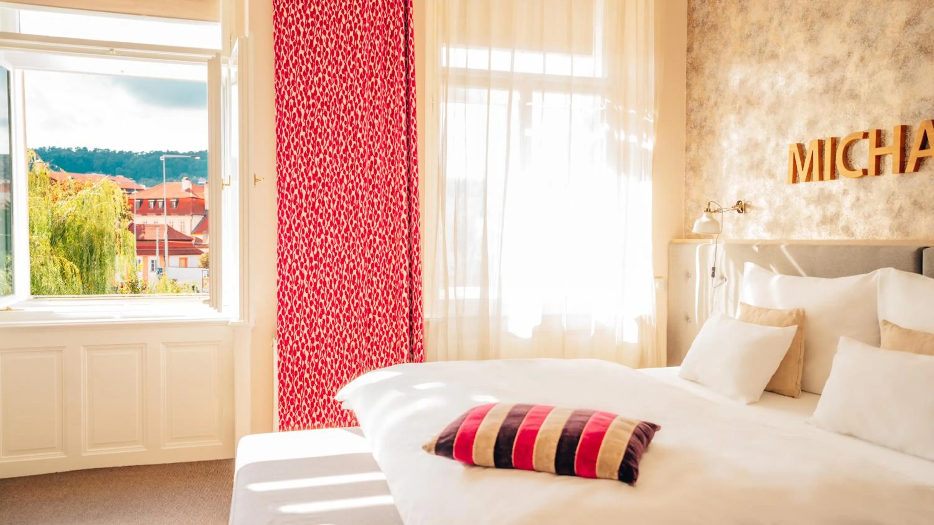 Bed in Boutique Hotel Klarov