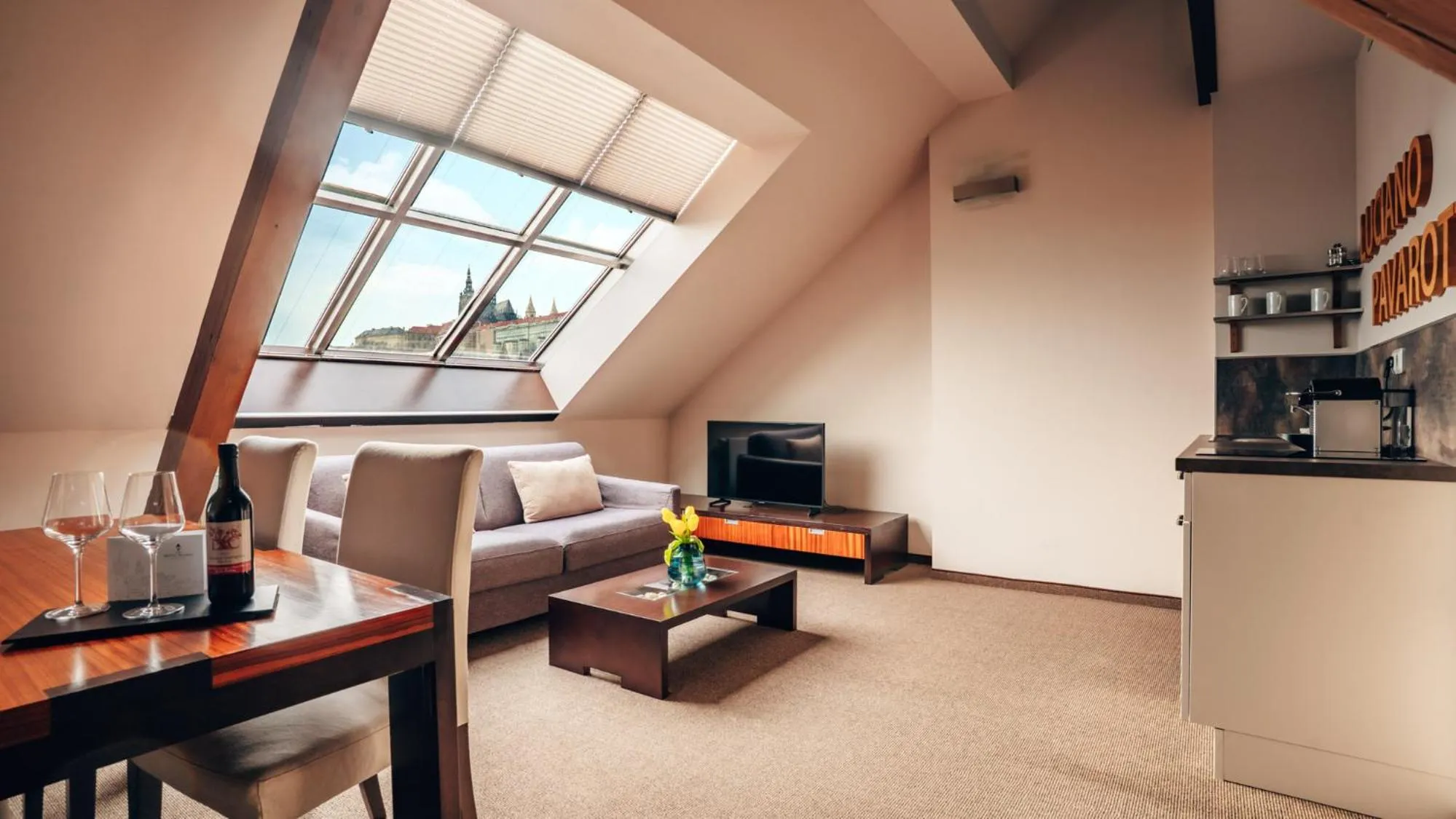 TV and multimedia in Boutique Hotel Klarov