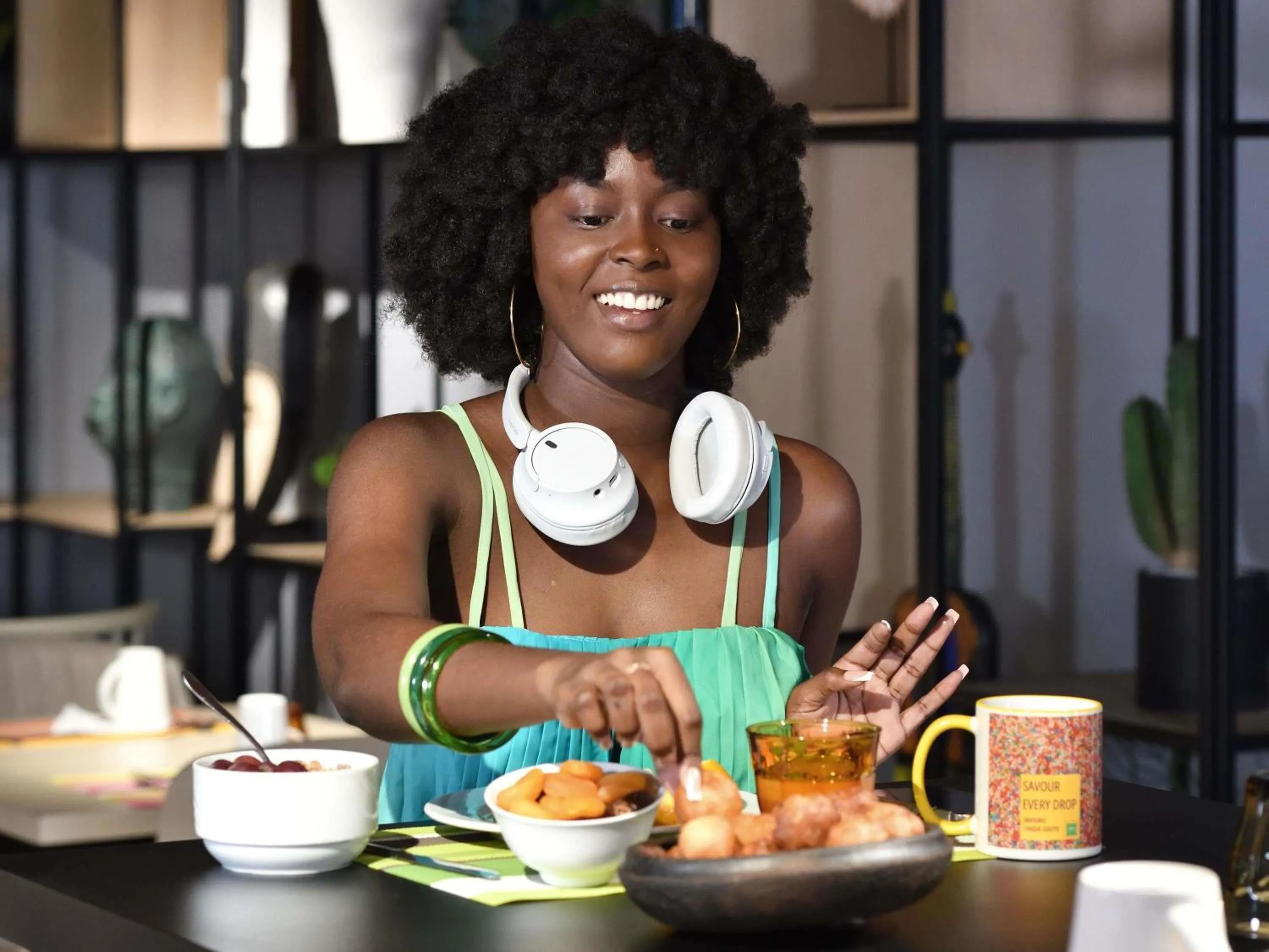 Breakfast in Ibis Styles Abidjan Plateau