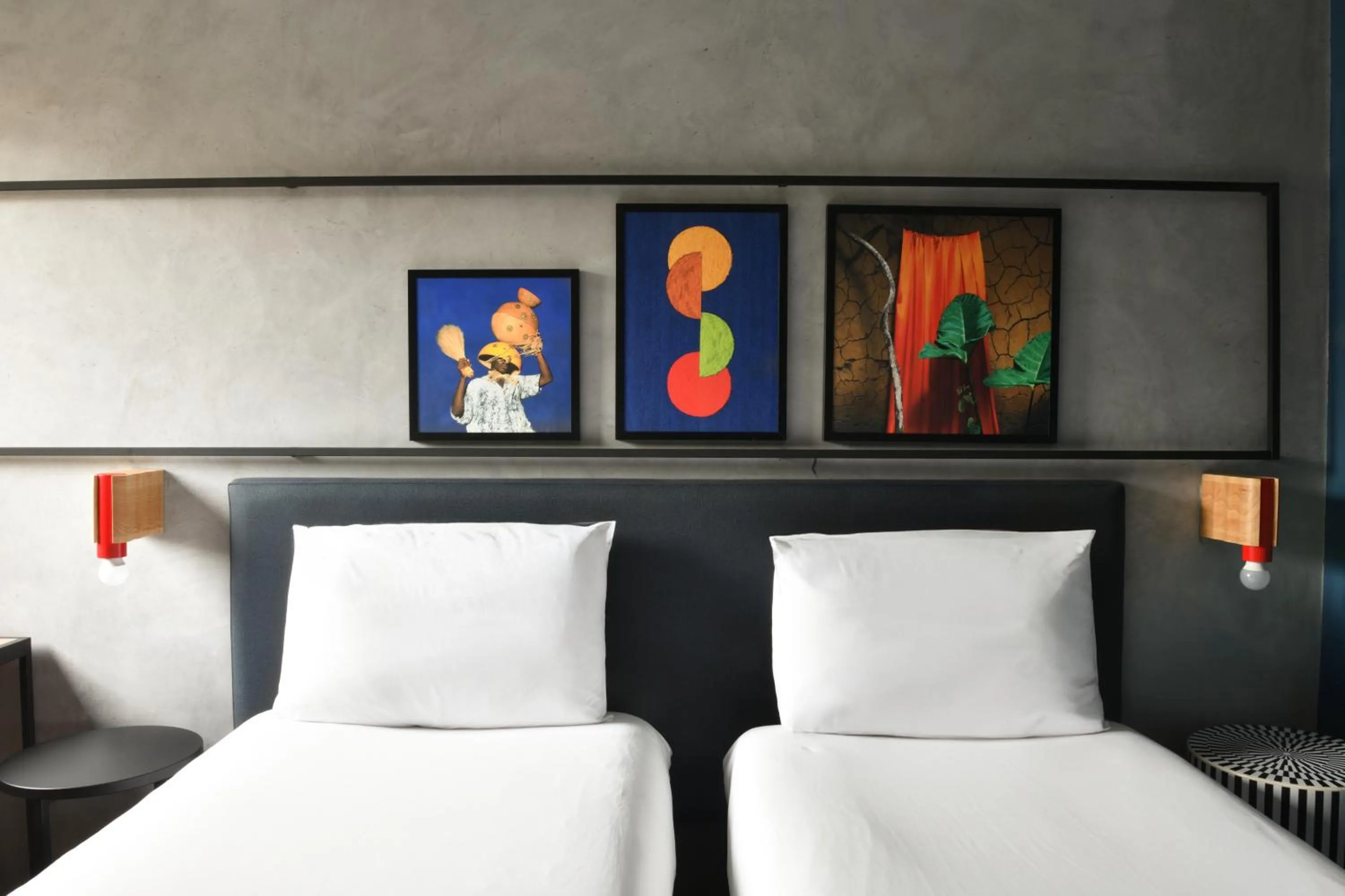 Bedroom, Bed in Ibis Styles Abidjan Plateau