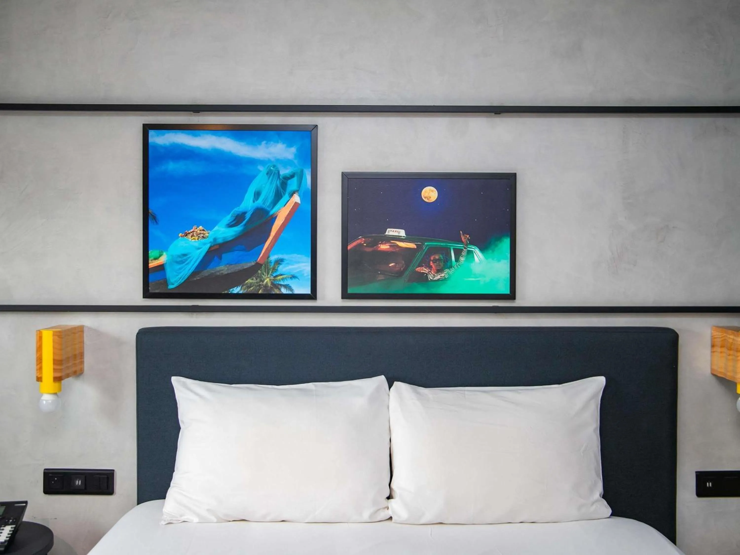 Bedroom, Bed in Ibis Styles Abidjan Marcory