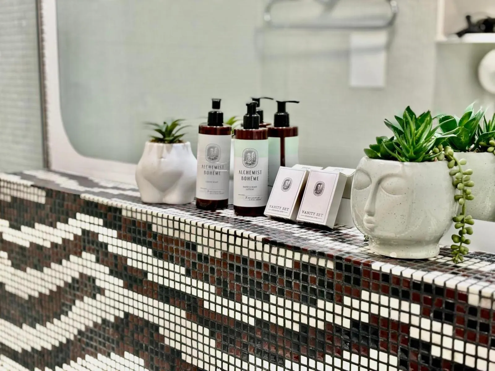 Bathroom in LH Vintage Design Hotel Sax