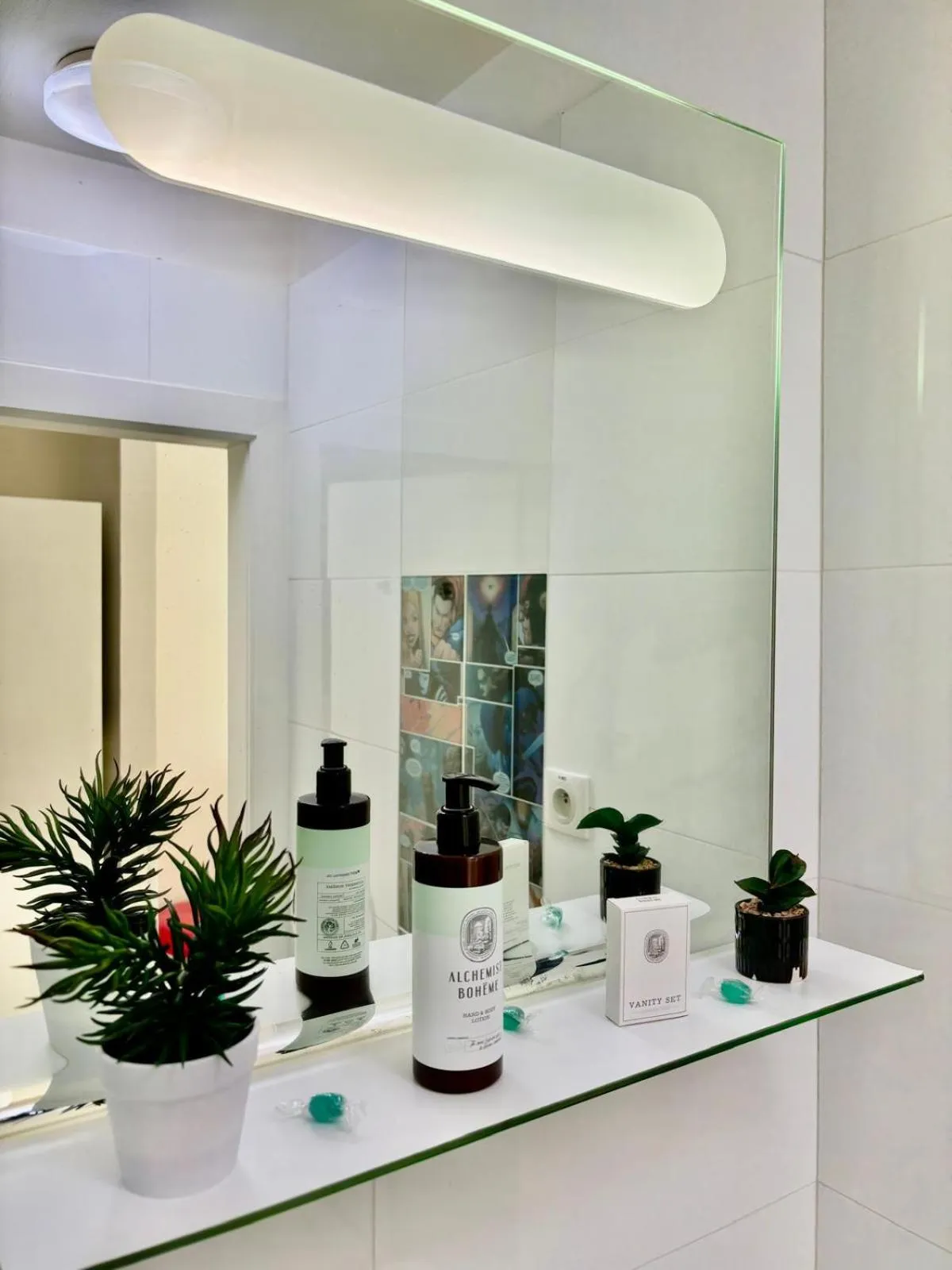 Bathroom in LH Vintage Design Hotel Sax