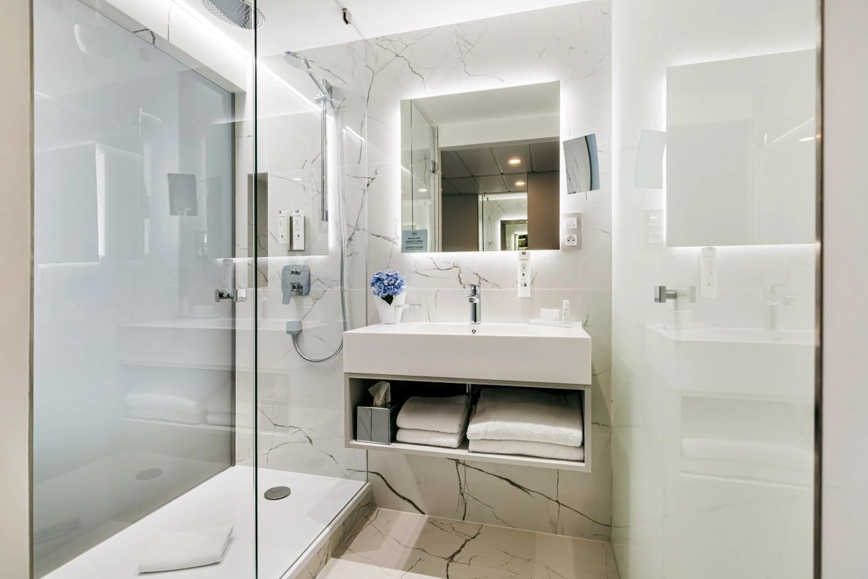 Bathroom in Hotel International Brno