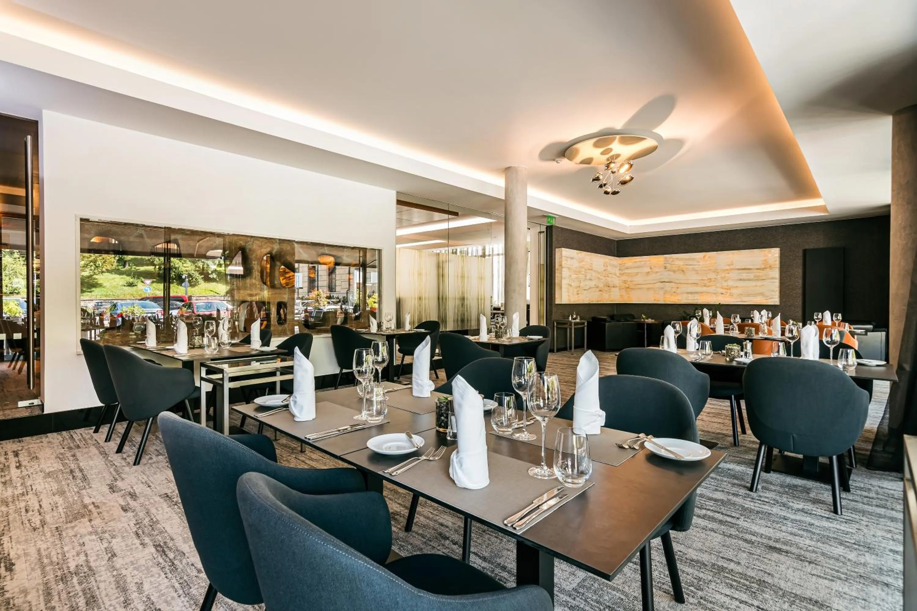 Restaurant/places to eat in Hotel International Brno
