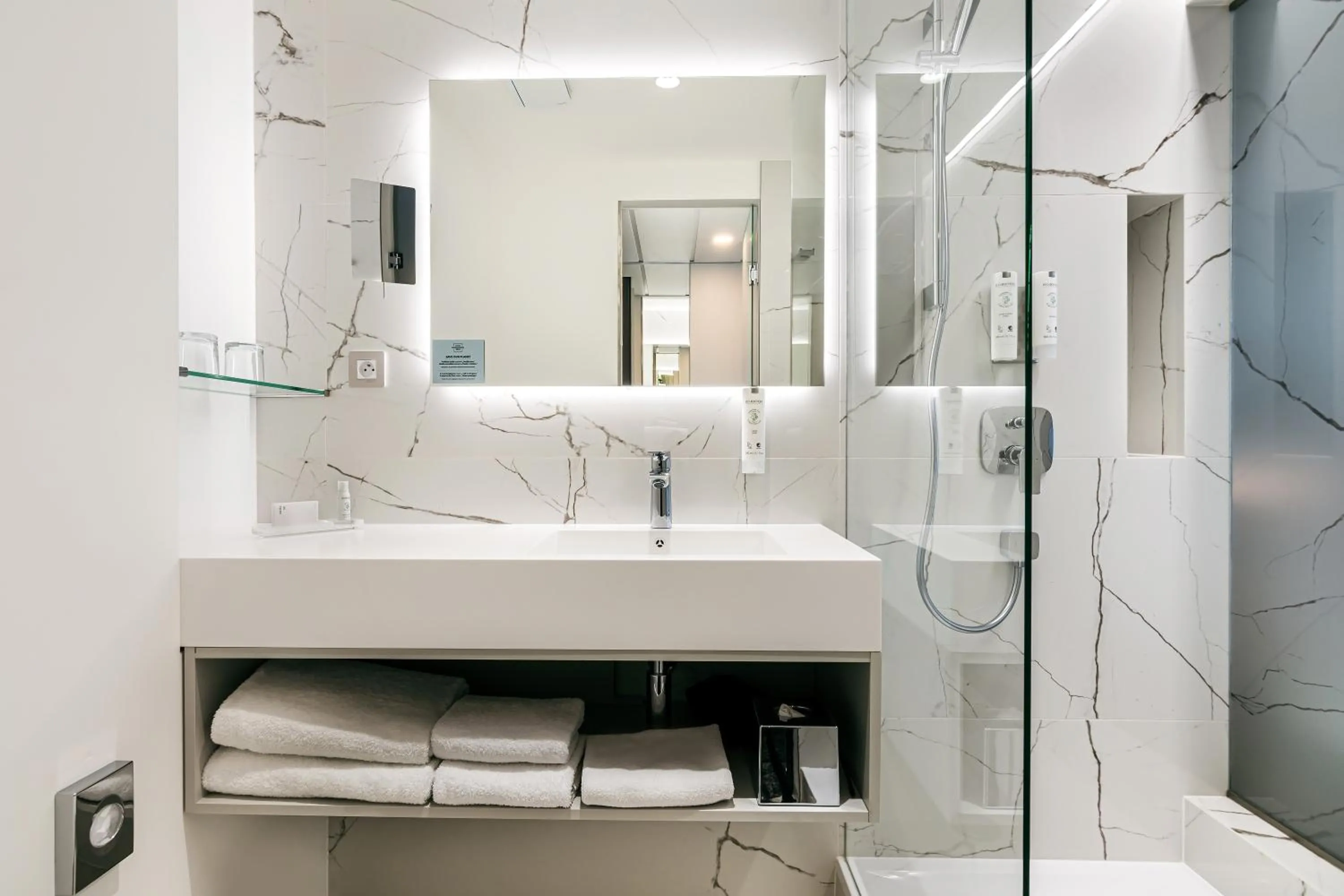 Bathroom in Hotel International Brno