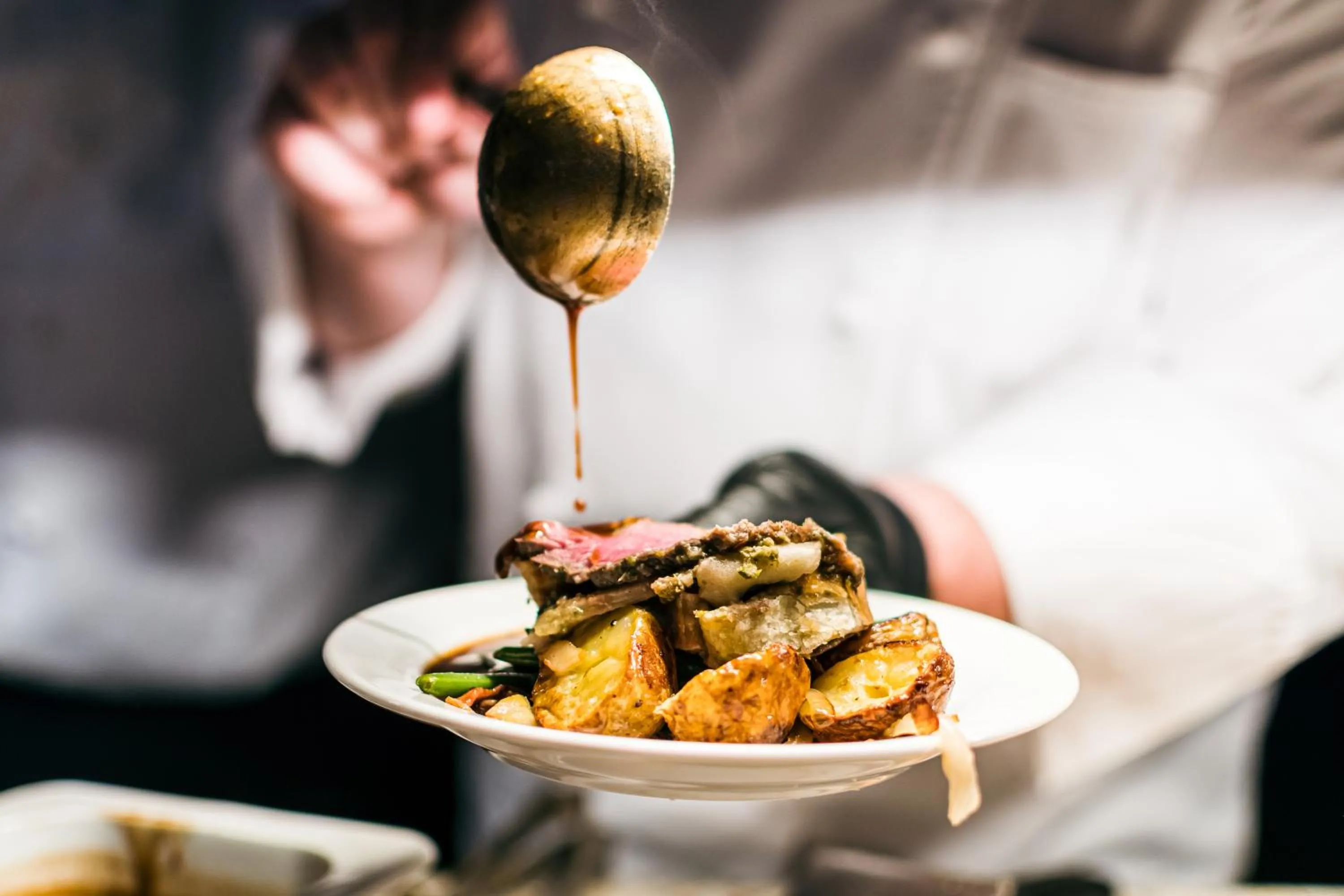 Food close-up in Hotel International Brno