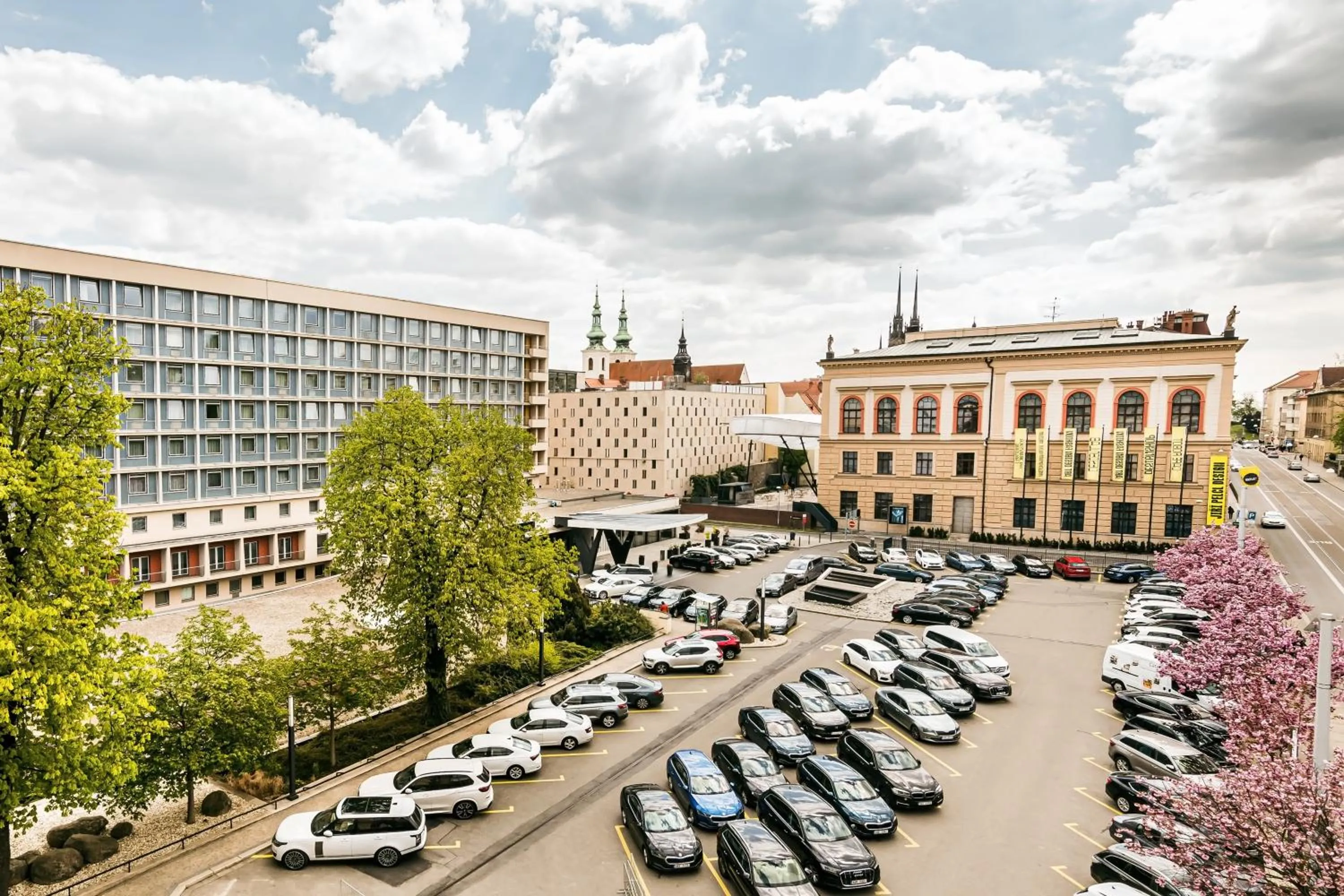 Property building in Hotel International Brno