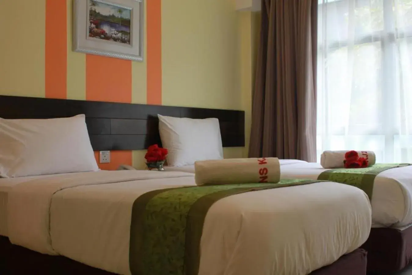 Superior Twin Room with City View in Sun Inns Kelana Jaya Superior Twin Room with City View in Sun Inns Kelana Jaya