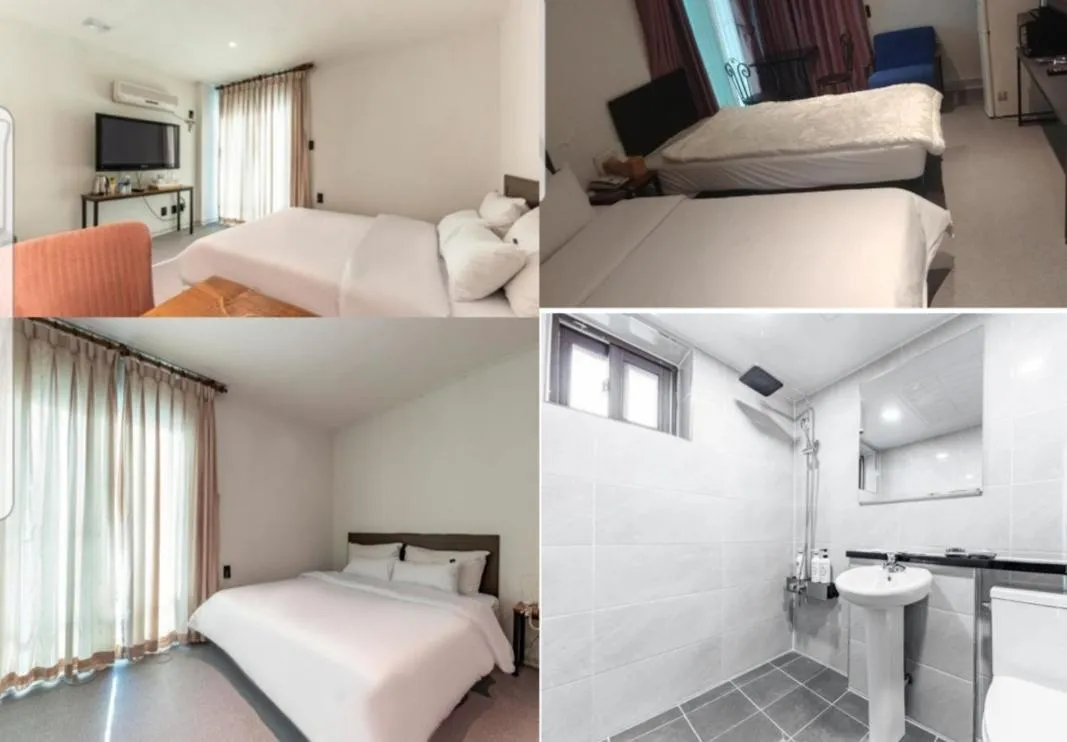 Bed in Pacific7 Hotel