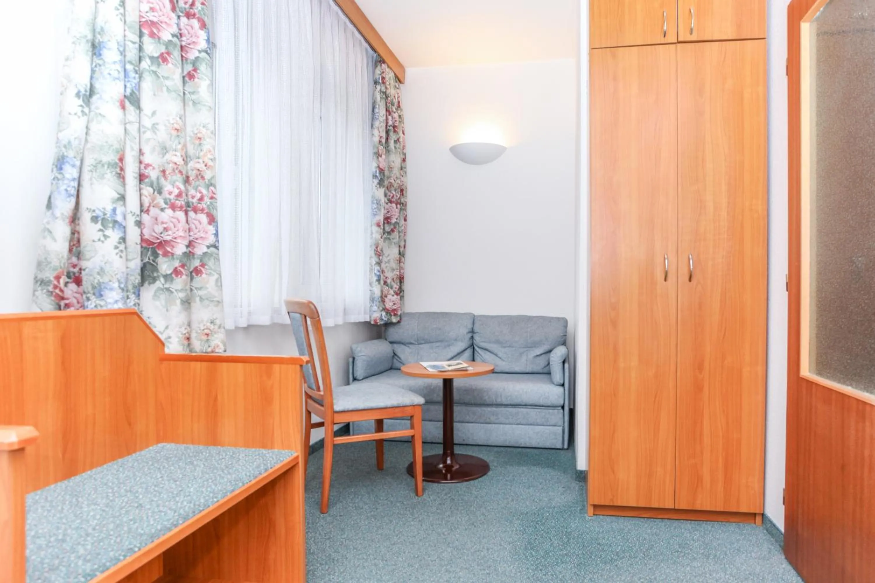 Seating area in Hotel Astra