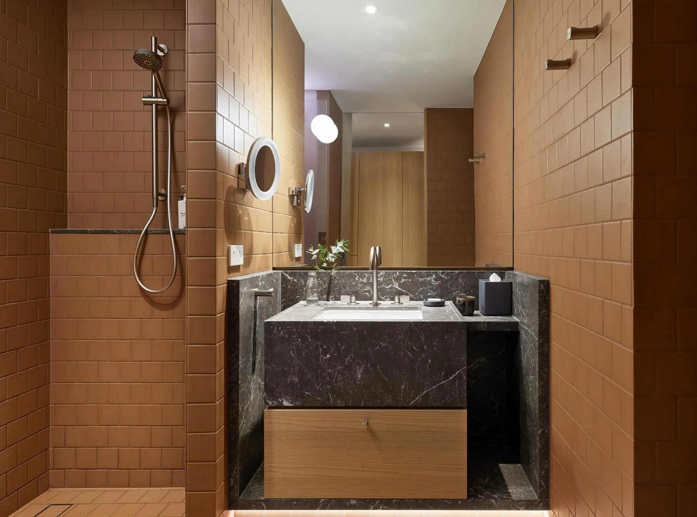Shower in Hyatt Centric Melbourne