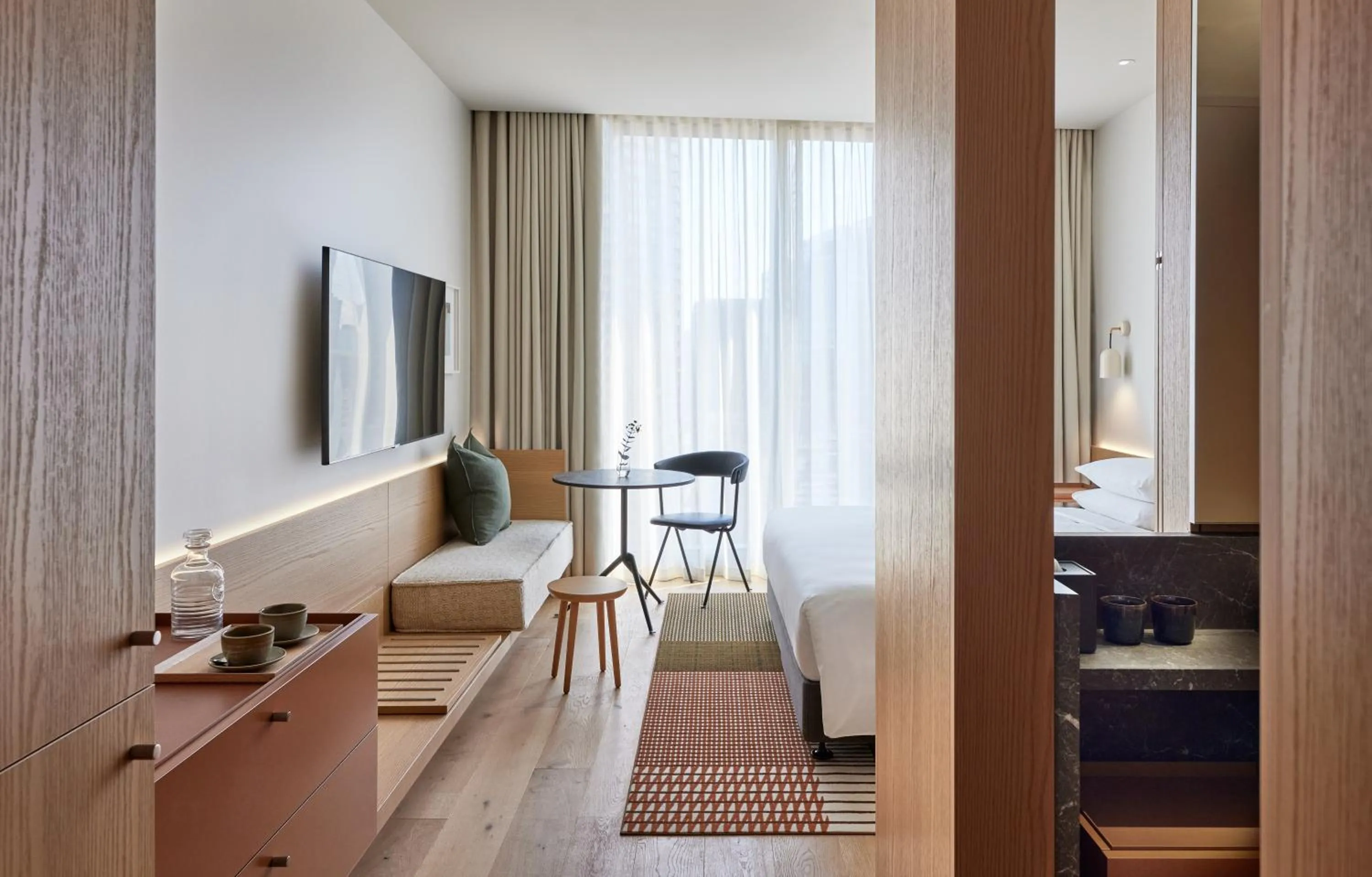 Bed in Hyatt Centric Melbourne