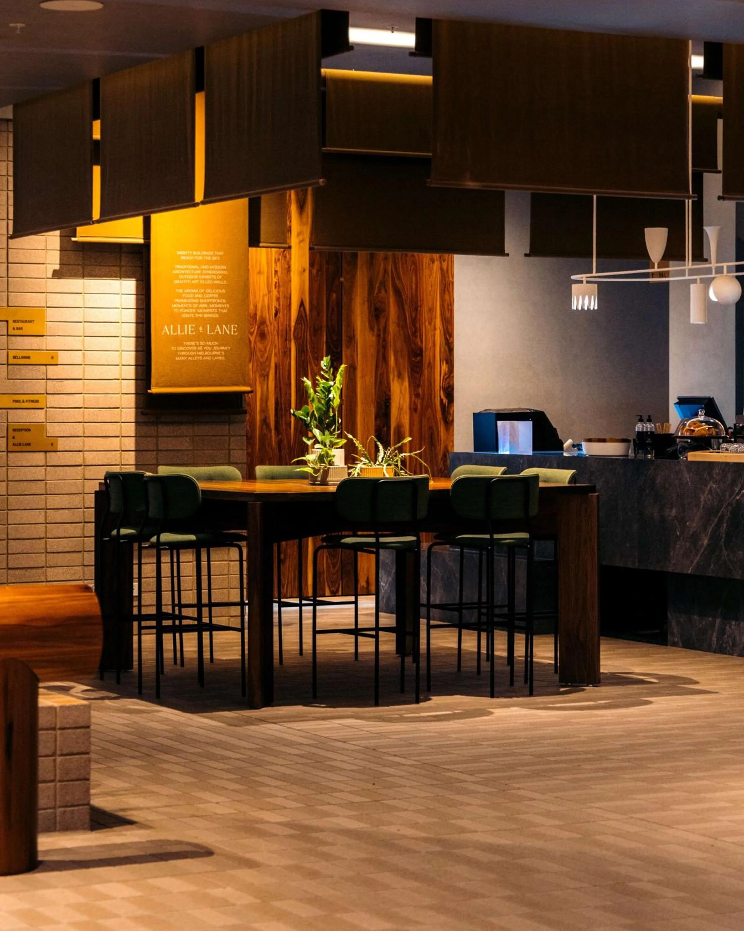 Restaurant/places to eat in Hyatt Centric Melbourne