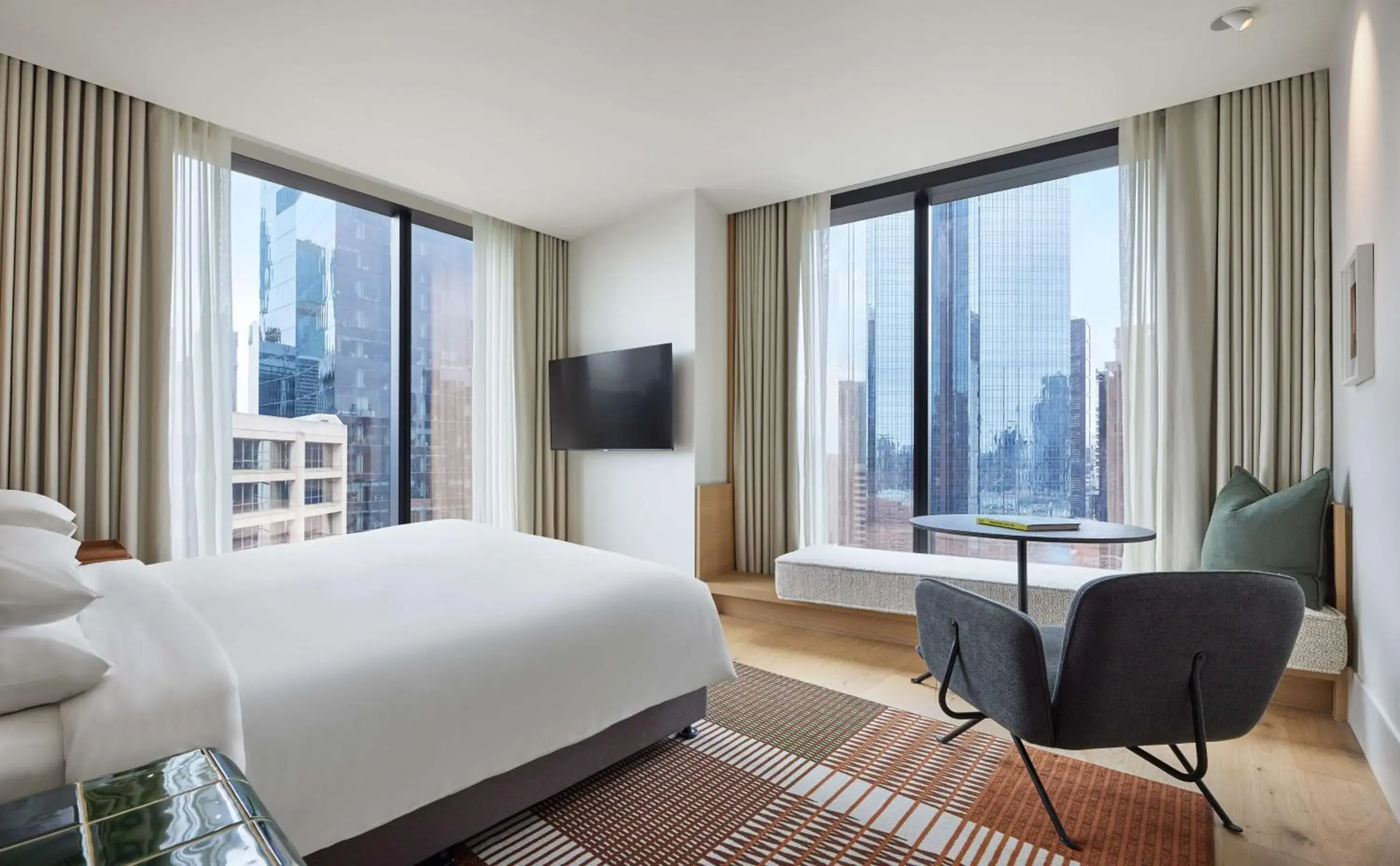 Deluxe King Room in Hyatt Centric Melbourne Deluxe King Room in Hyatt Centric Melbourne