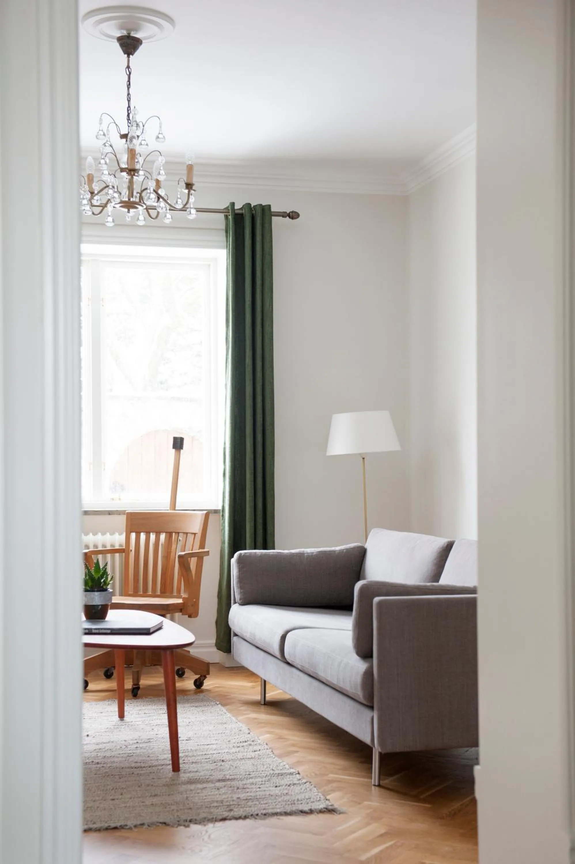 Living room in Sköna Hönor Apartments