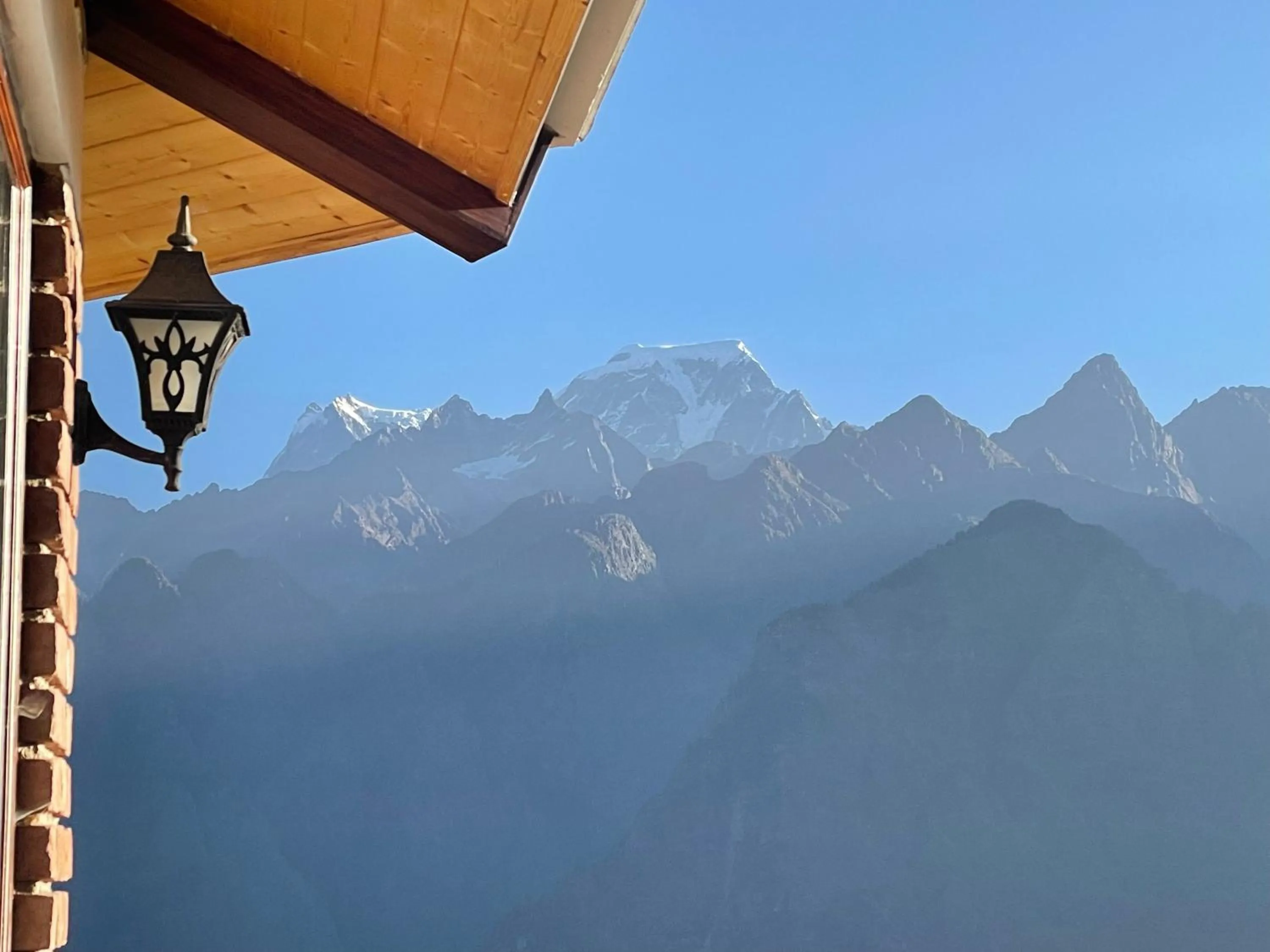Natural landscape in Casa Himalaya, Auli