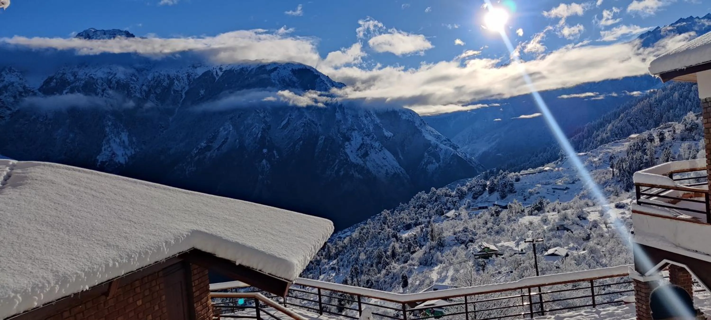 Property building in Casa Himalaya, Auli