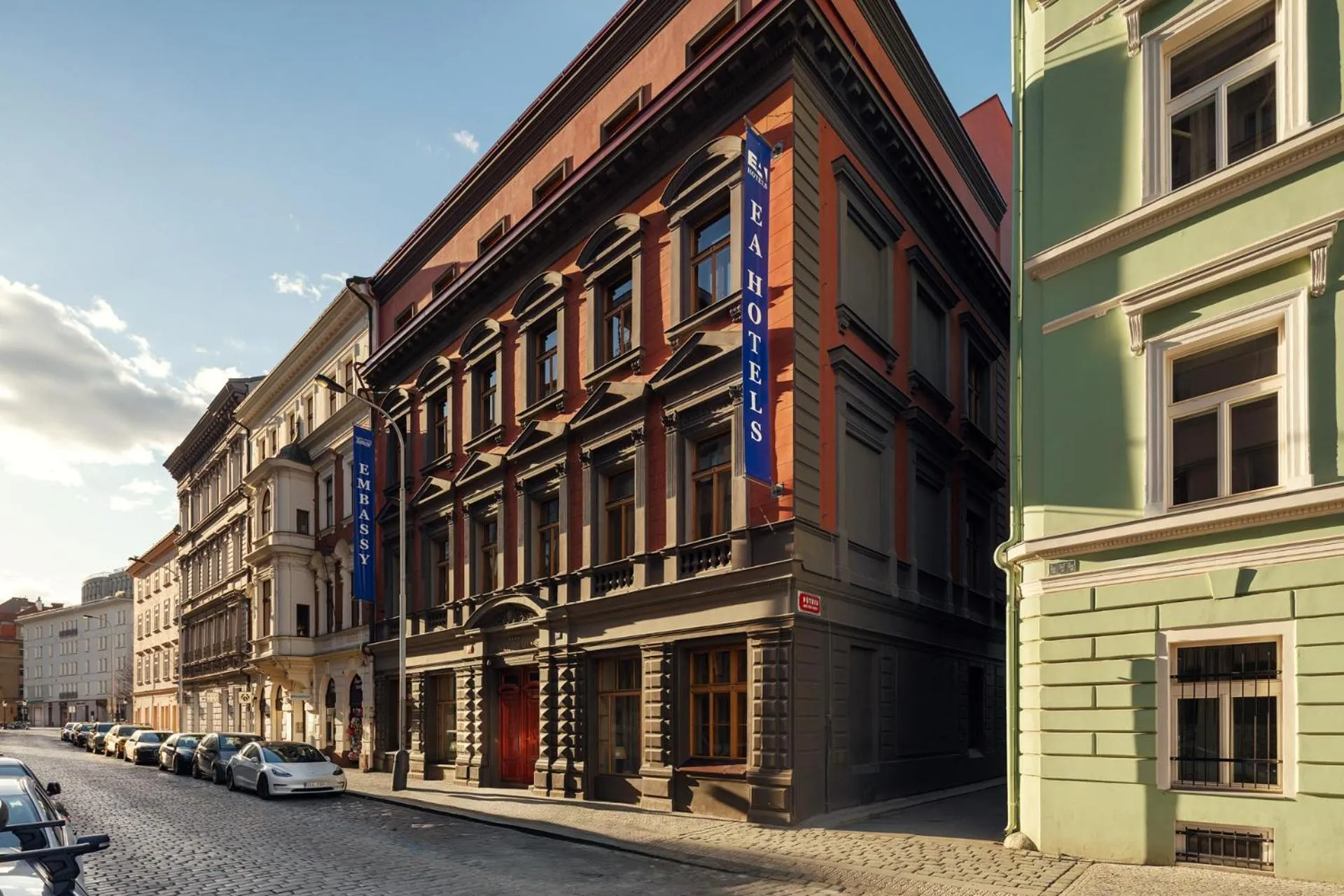 Property building in EA Embassy Prague Hotel