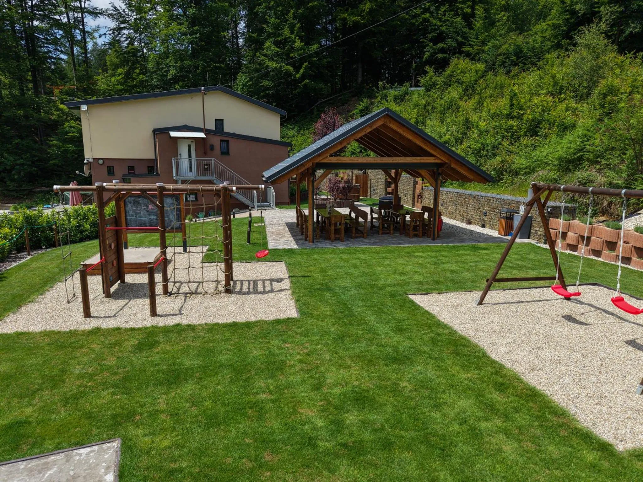 Seating area in Chata U dědka