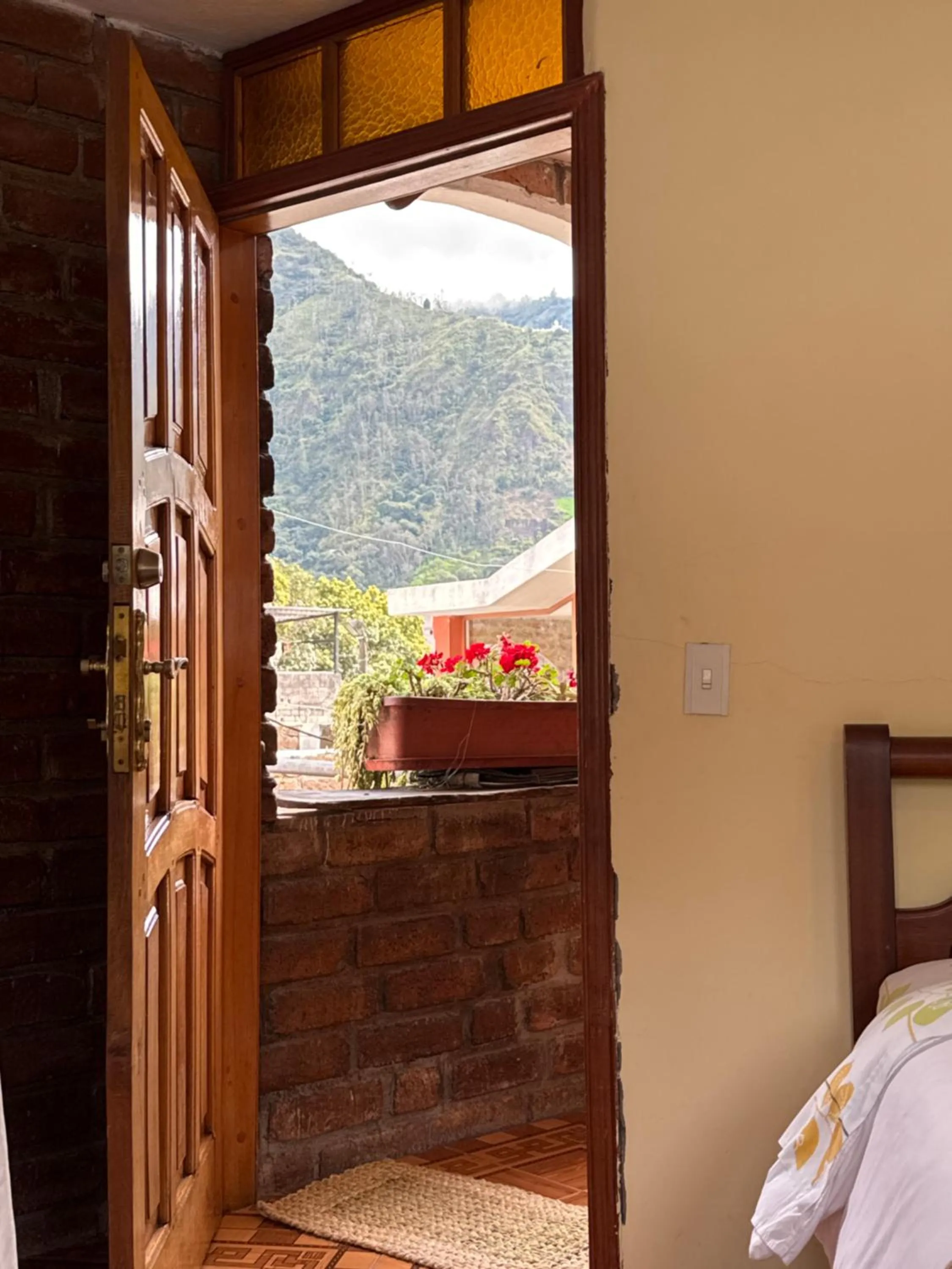 Bed in Hotel Donde Ivan