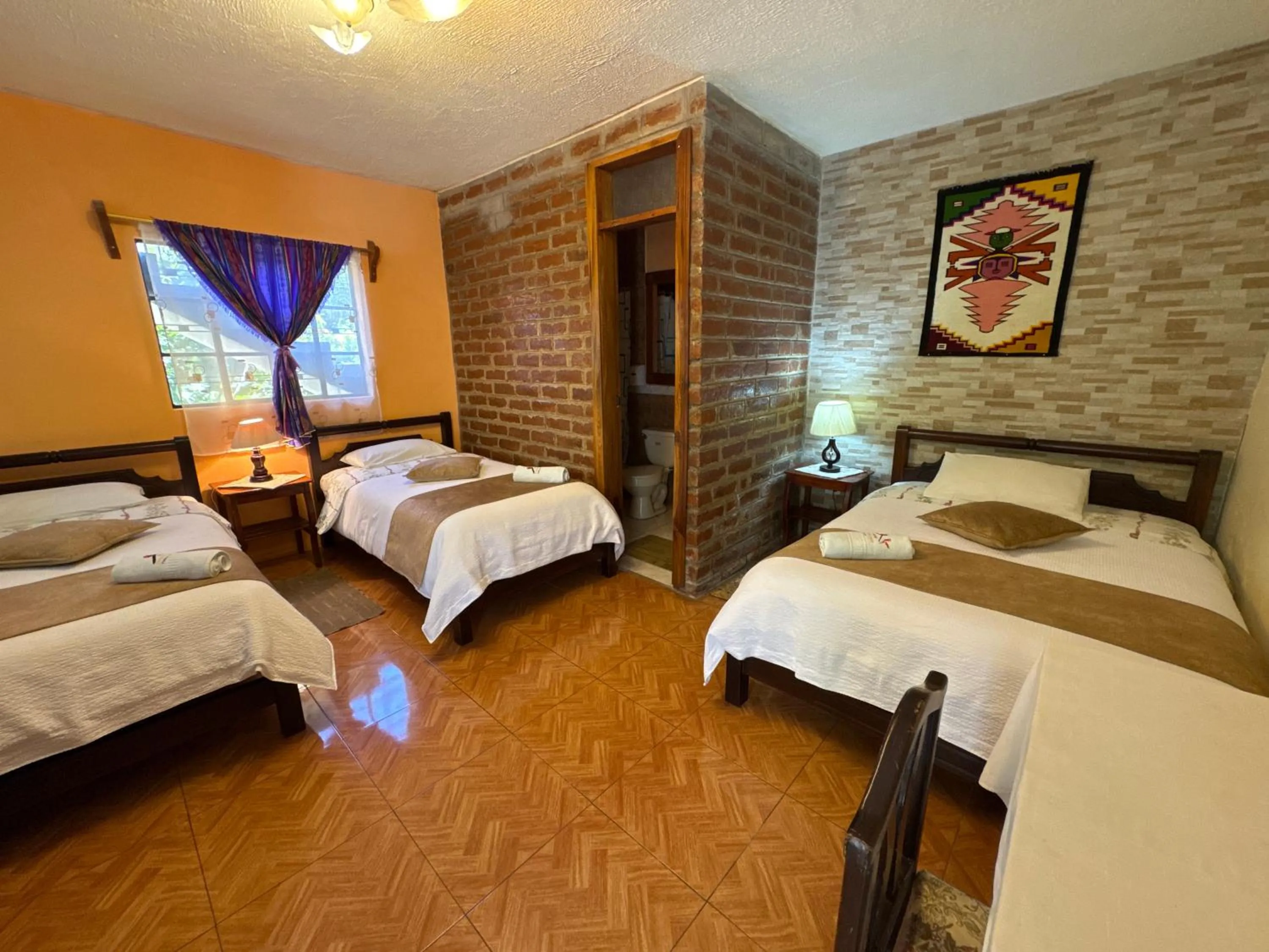 Bed in Hotel Donde Ivan