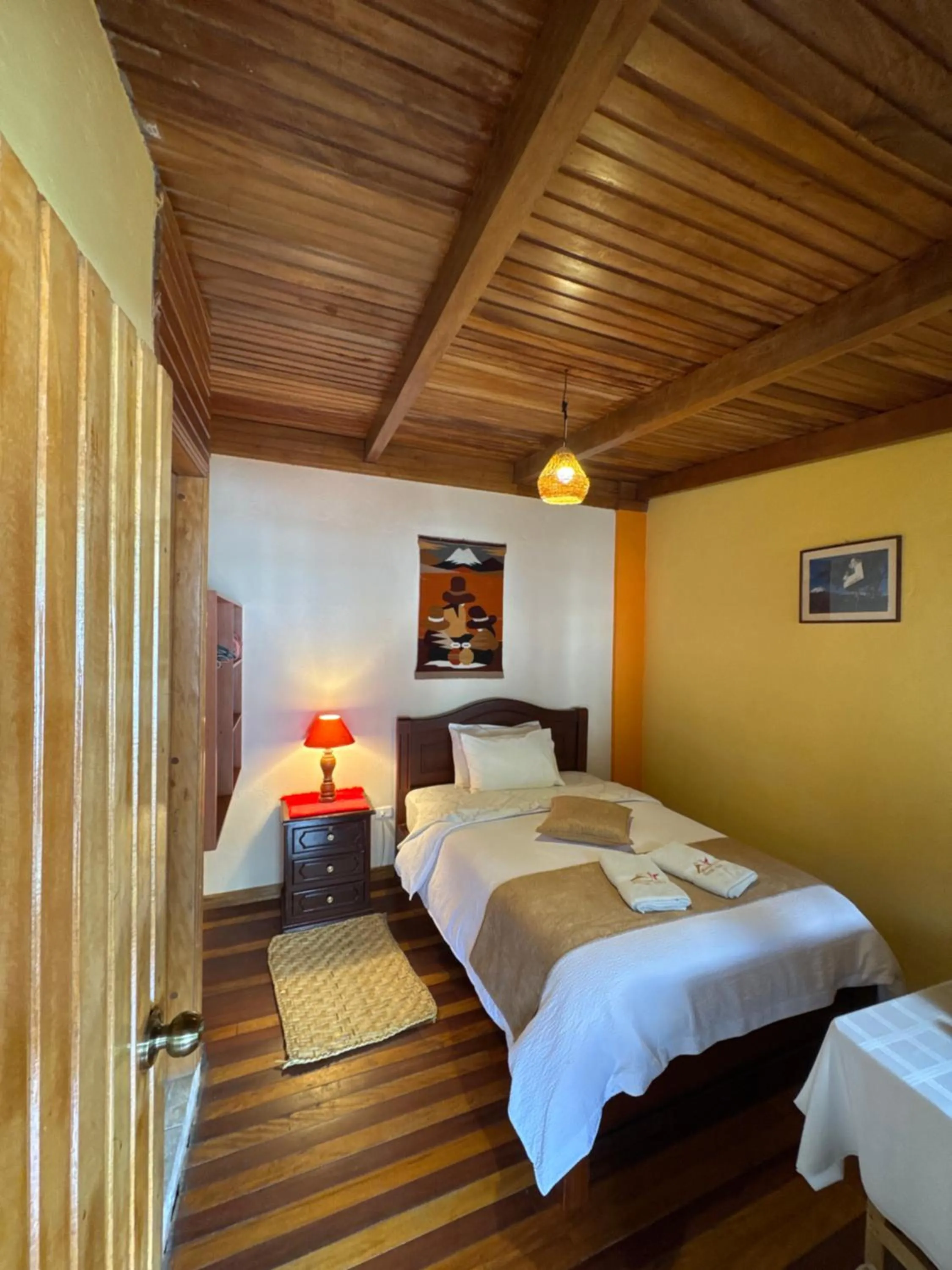 Bed in Hotel Donde Ivan