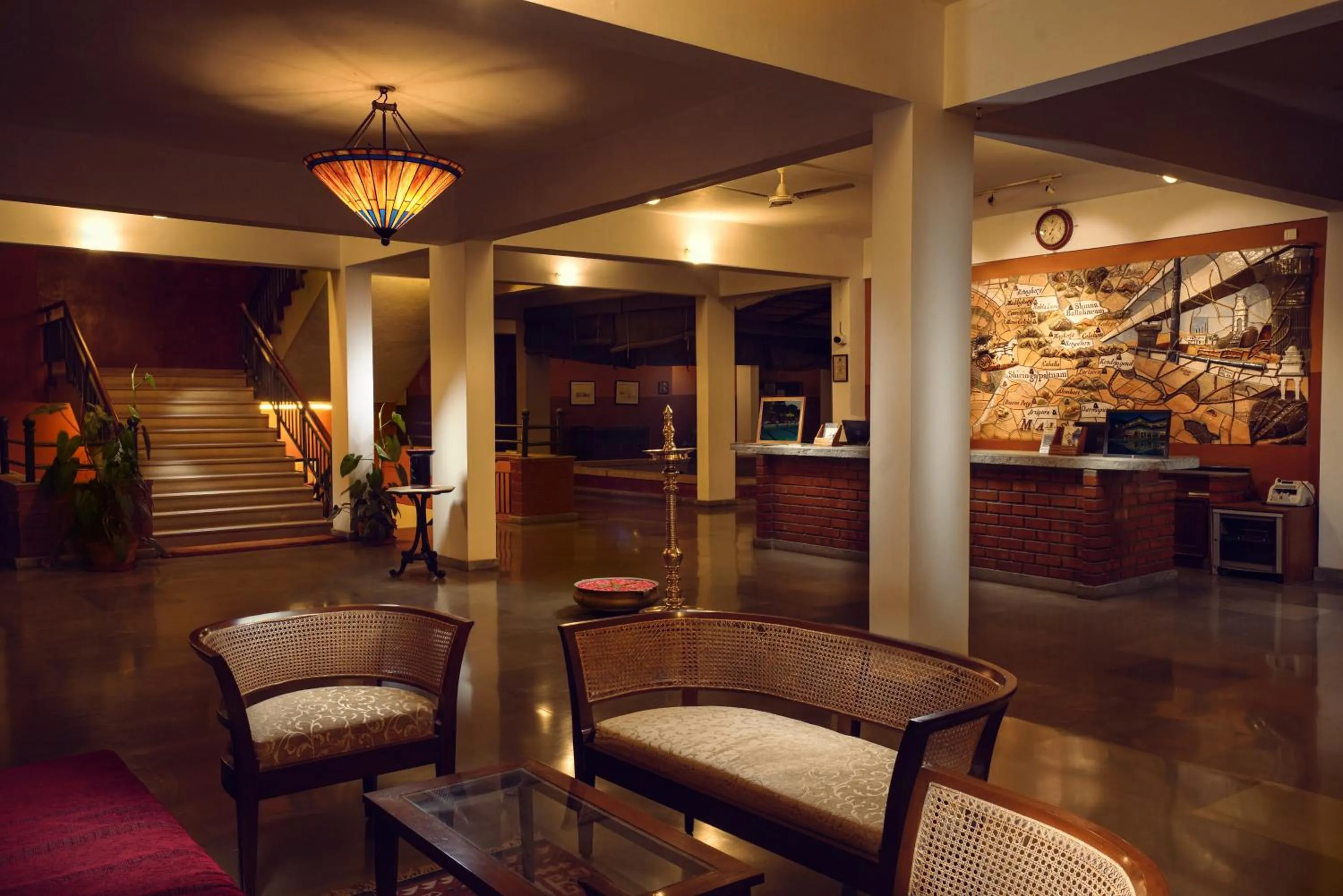 Lobby or reception in Olde Bangalore Resort and Wellness Center