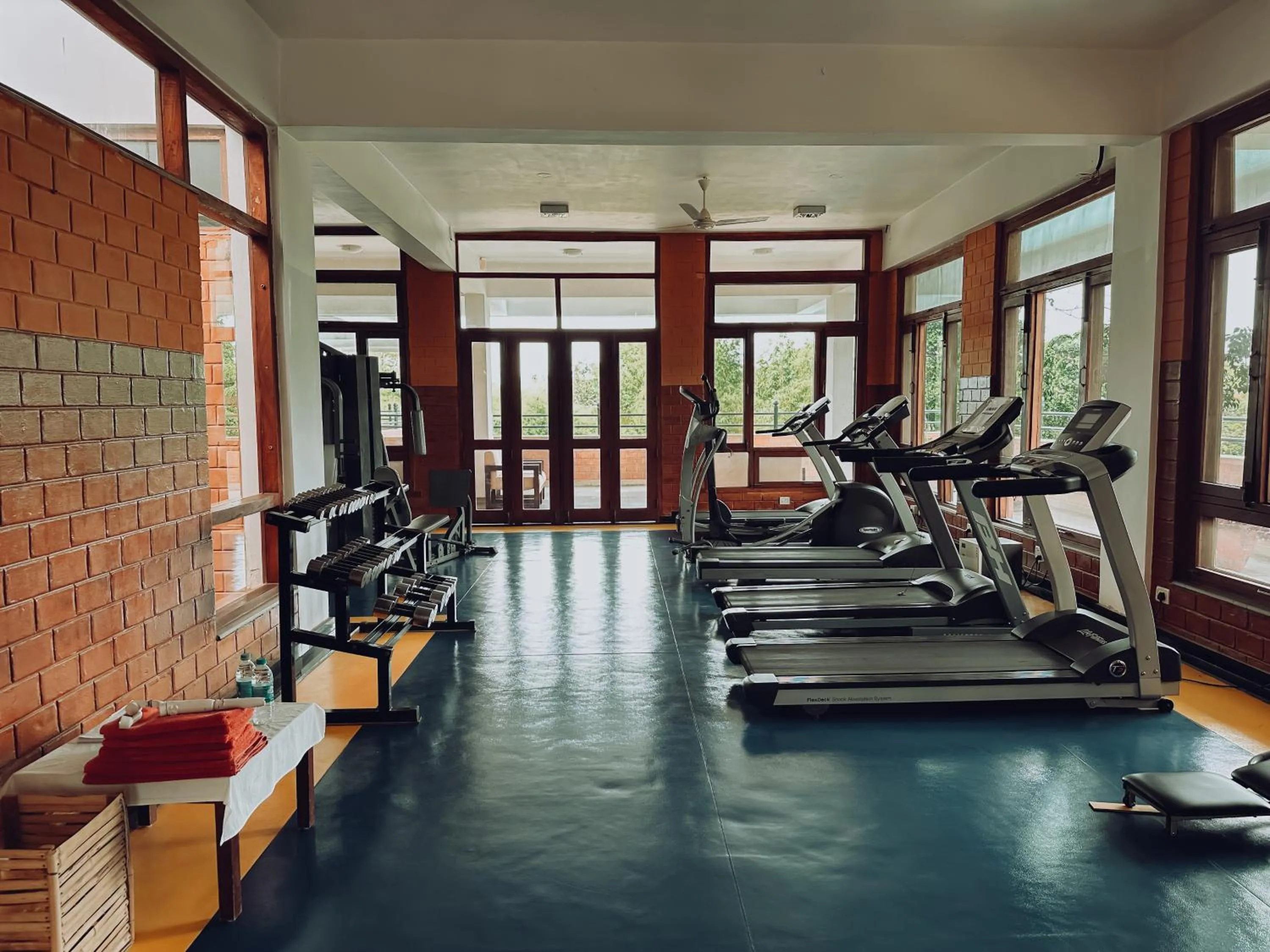 Fitness centre/facilities in Olde Bangalore Resort and Wellness Center