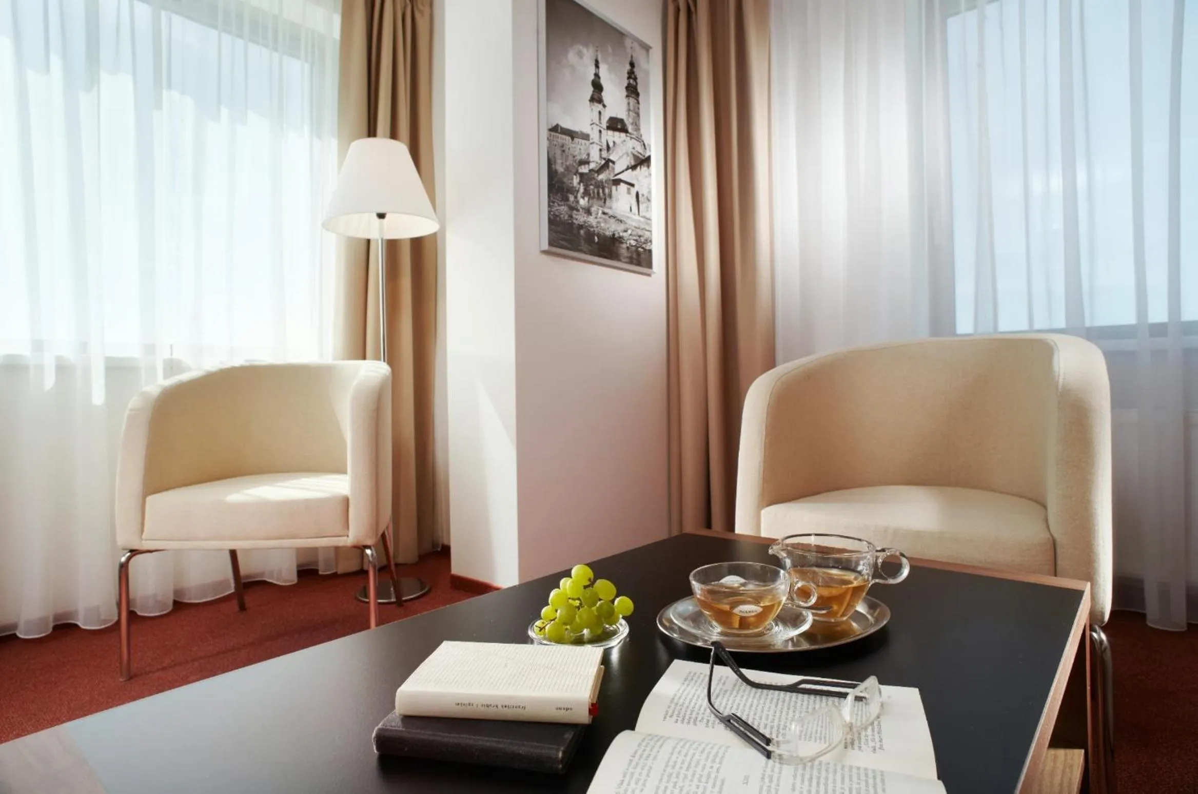 Seating area in Clarion Congress Hotel České Budějovice