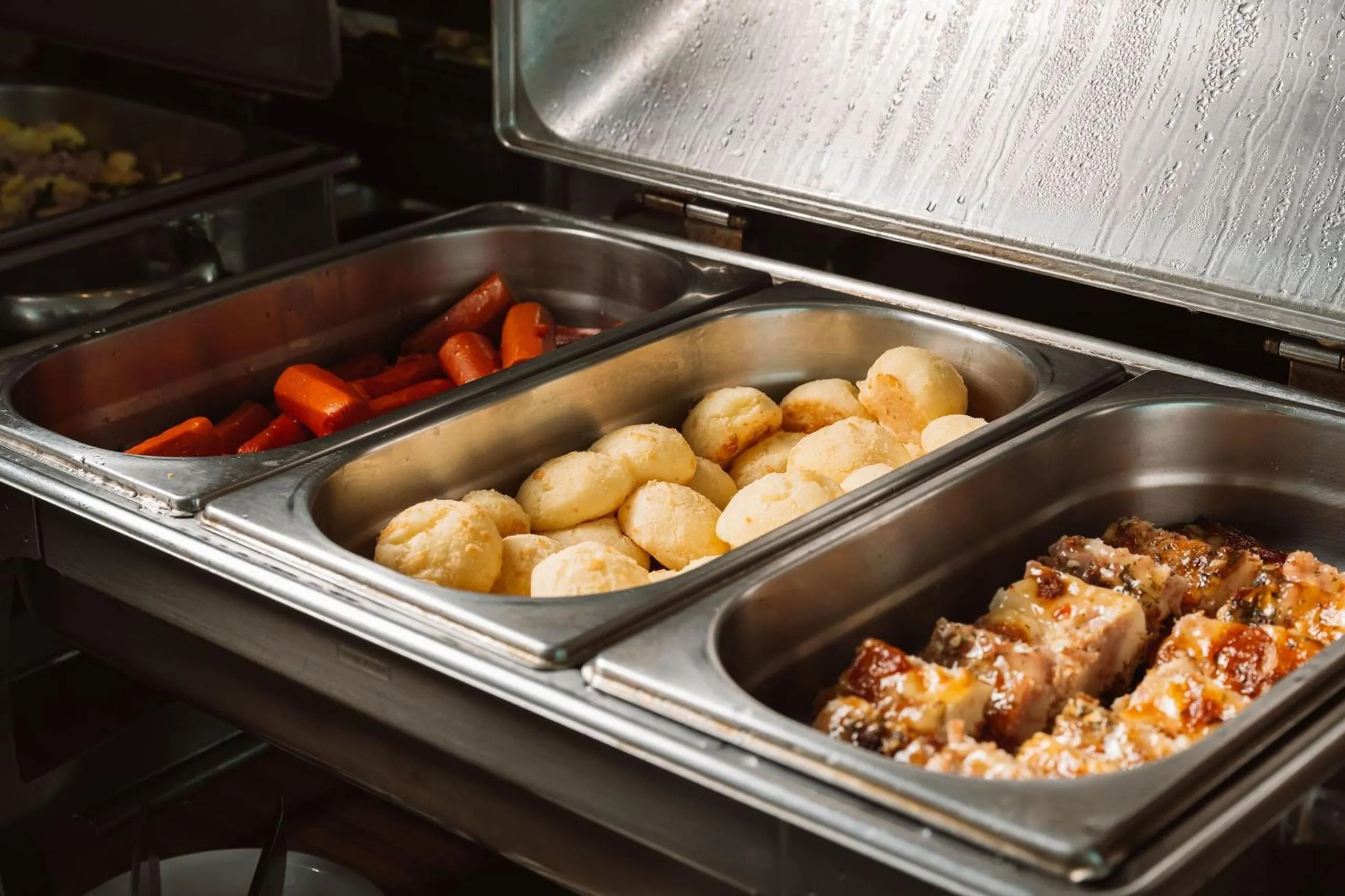 Buffet breakfast in Angra Beach Hotel