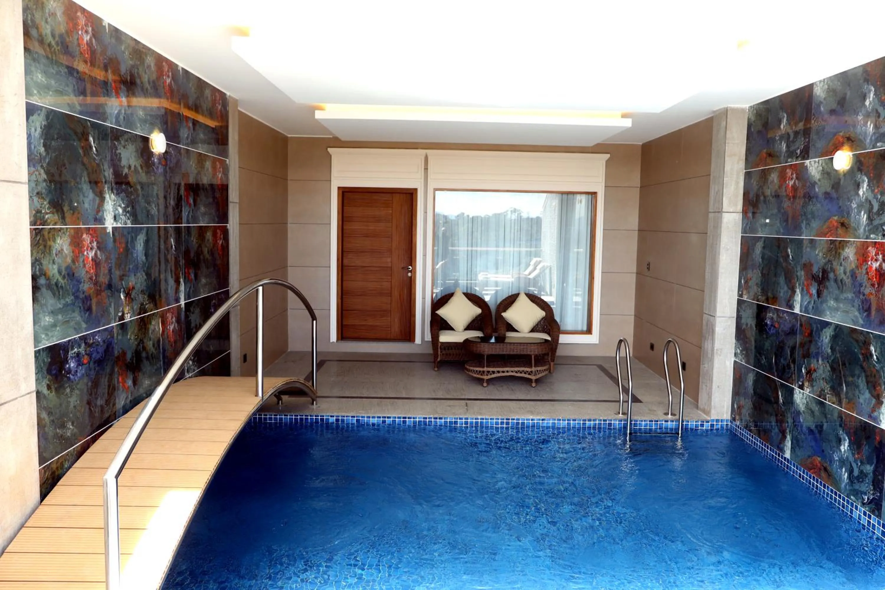 Pool view in Vibe Munnar Resort & Spa