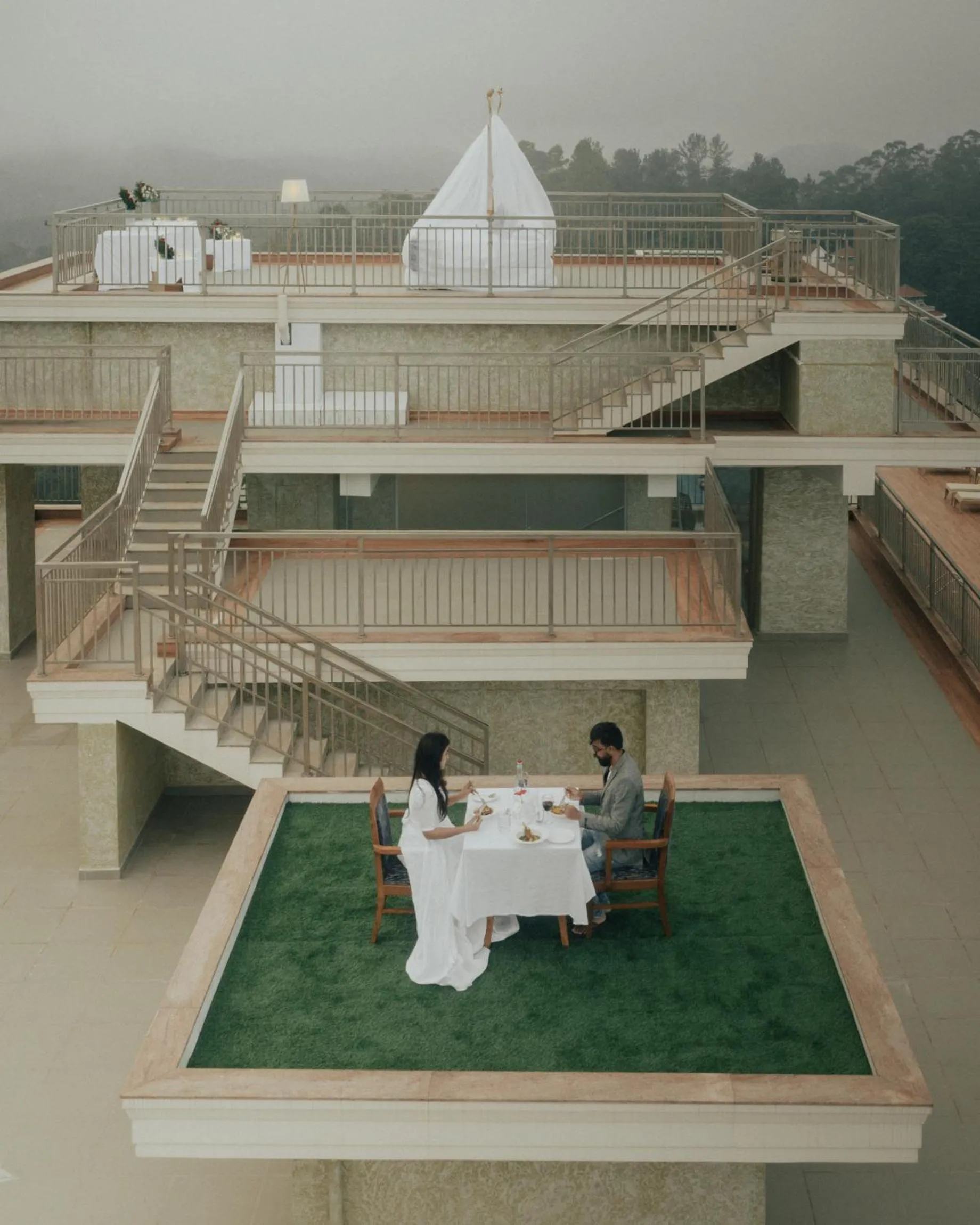 Balcony/Terrace in Vibe Munnar Resort & Spa