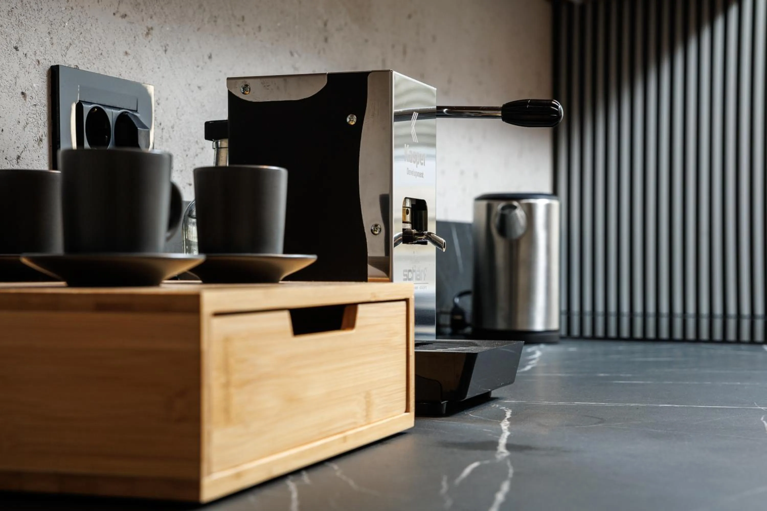 Coffee/tea facilities in The Alley by Kanopian