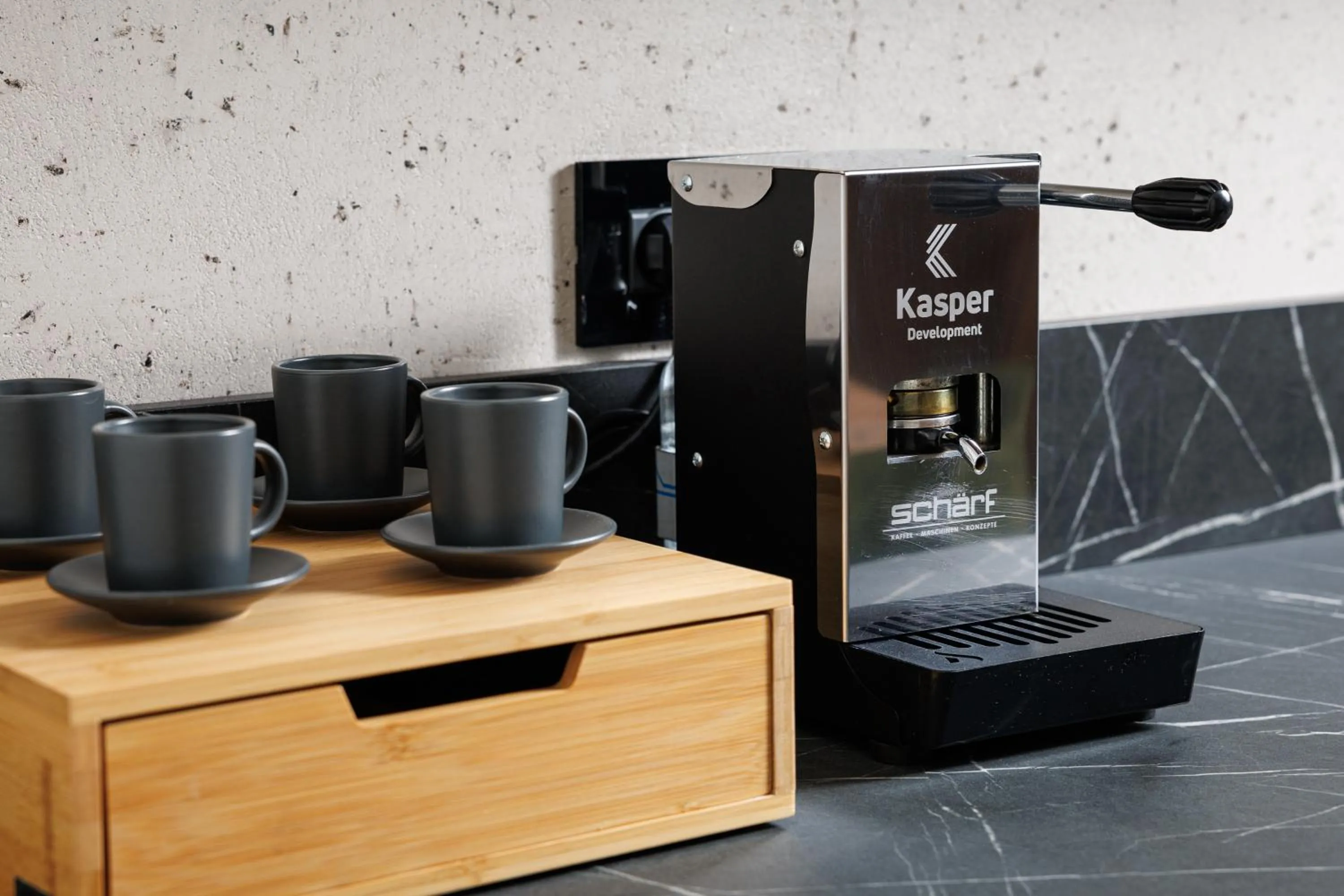 Coffee/tea facilities in The Alley by Kanopian