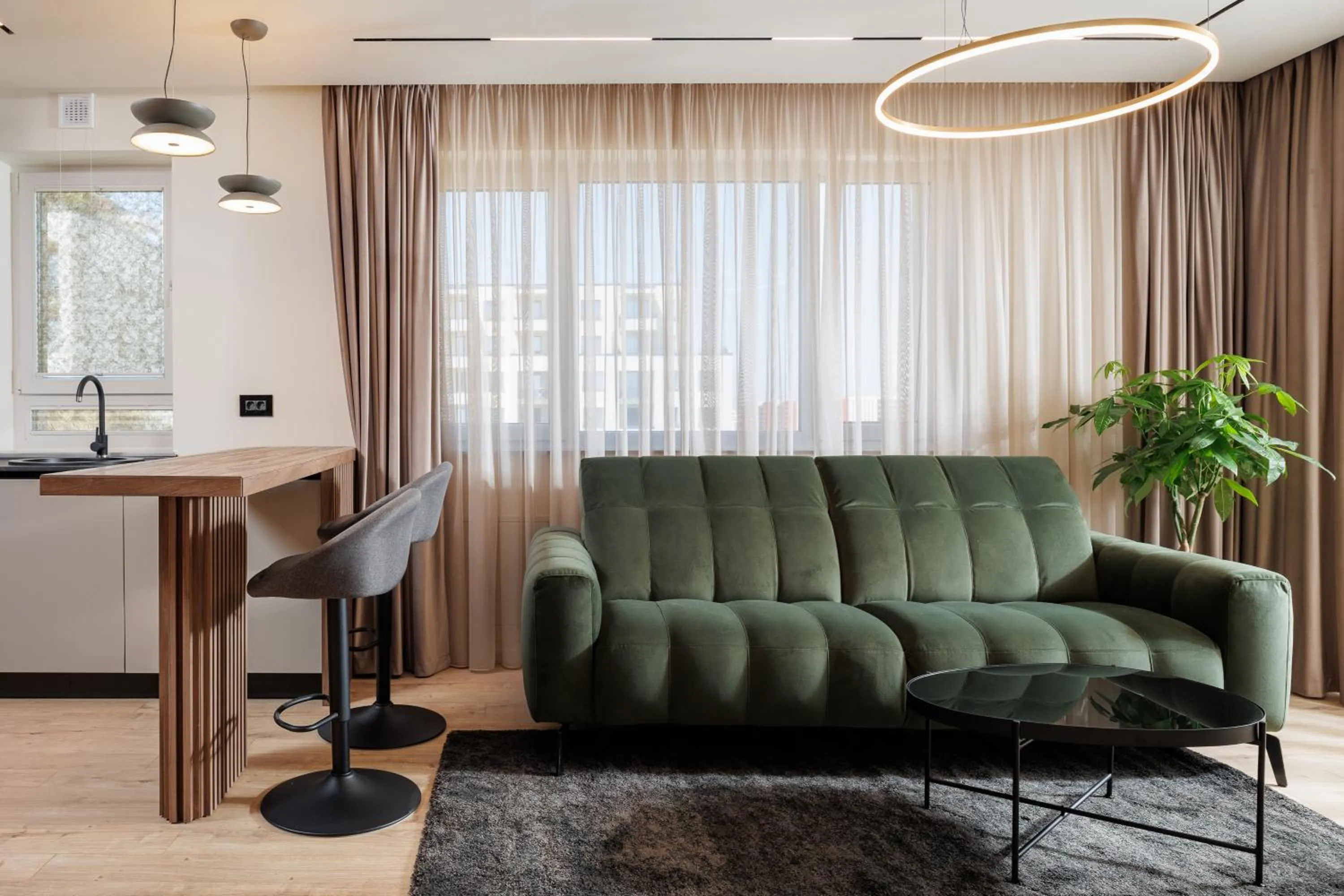 Living room in The Alley by Kanopian