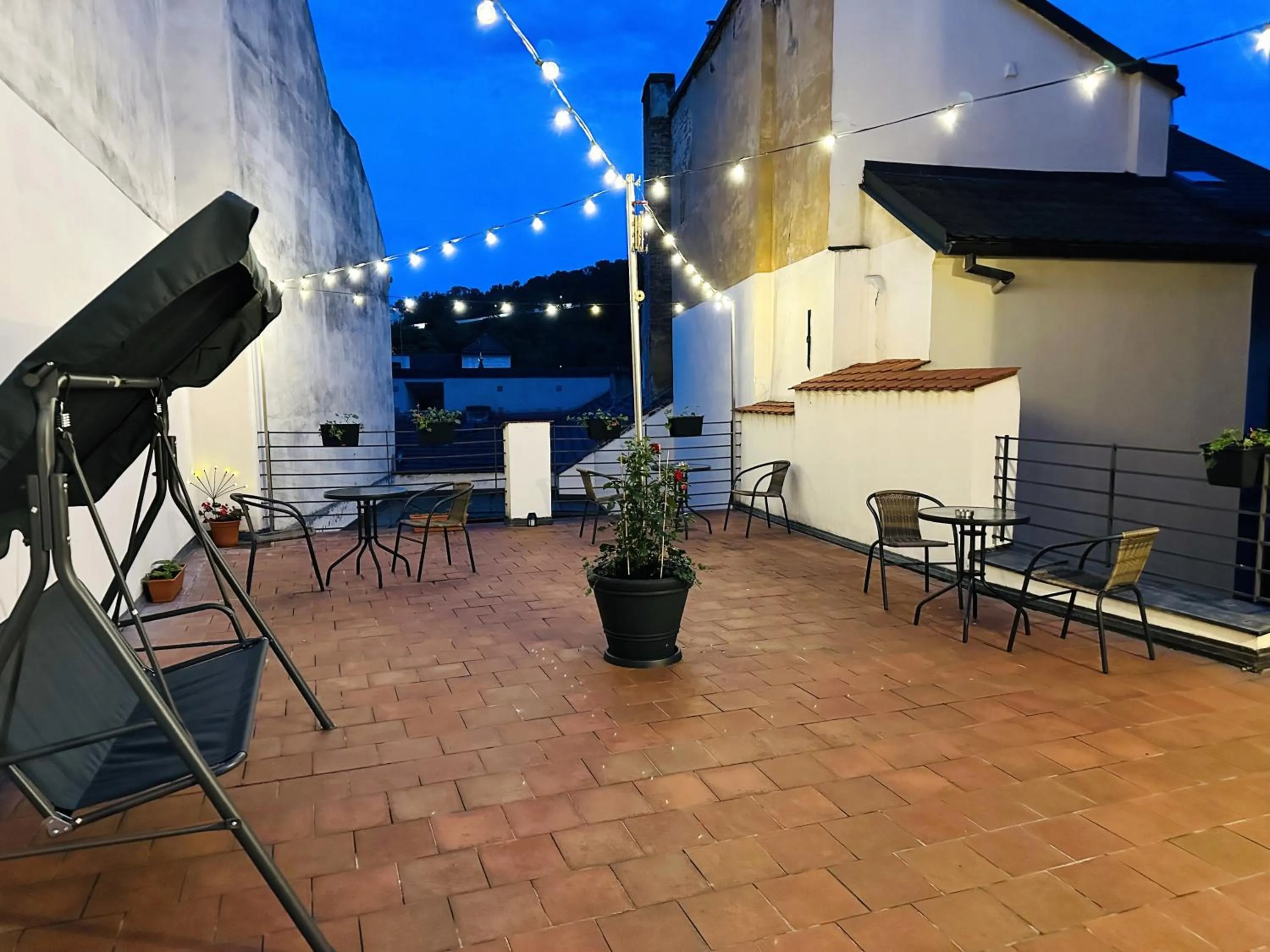 Balcony/Terrace in Small Luxury Palace Residence