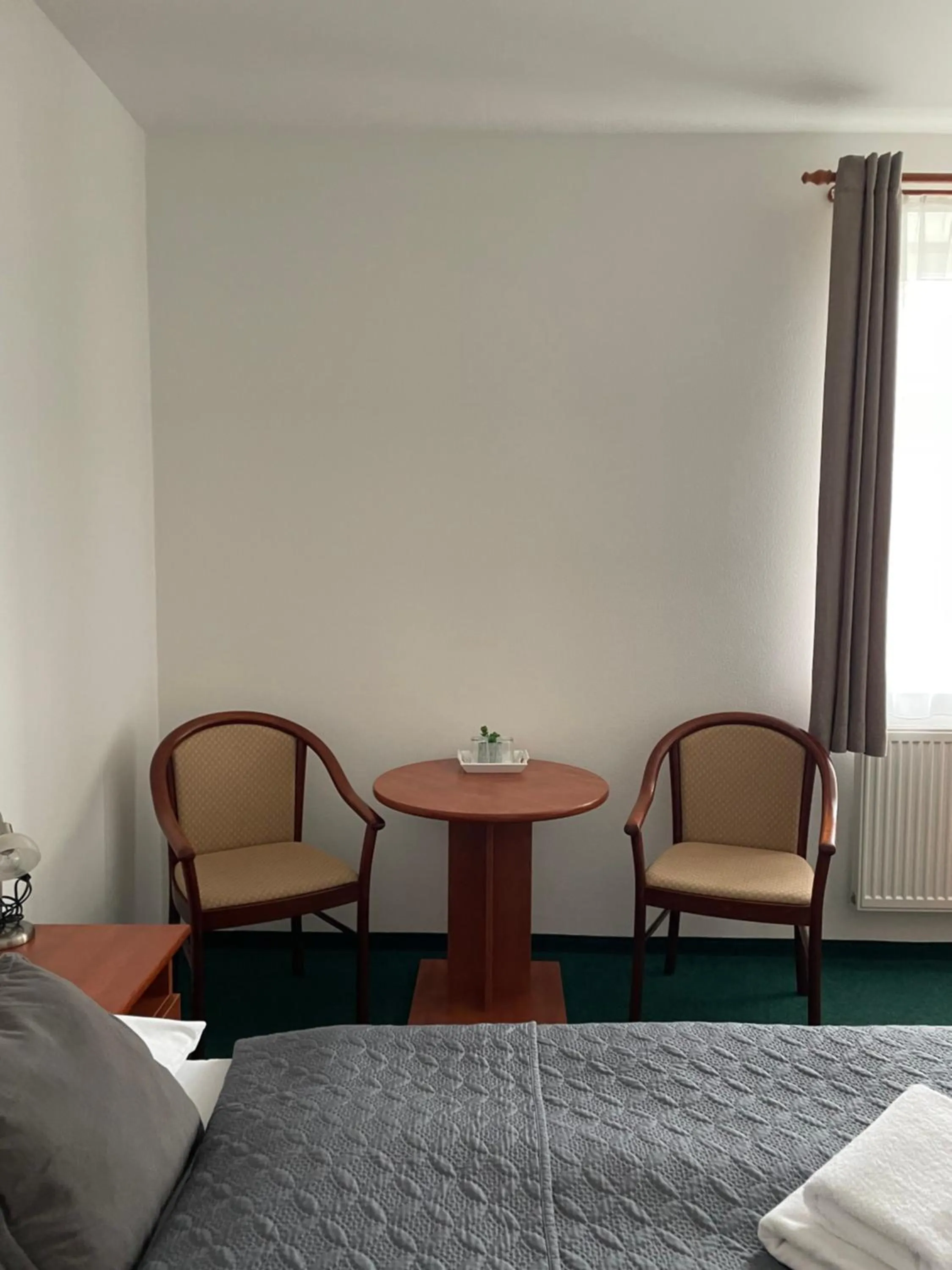 Bed in Hotel Karolina