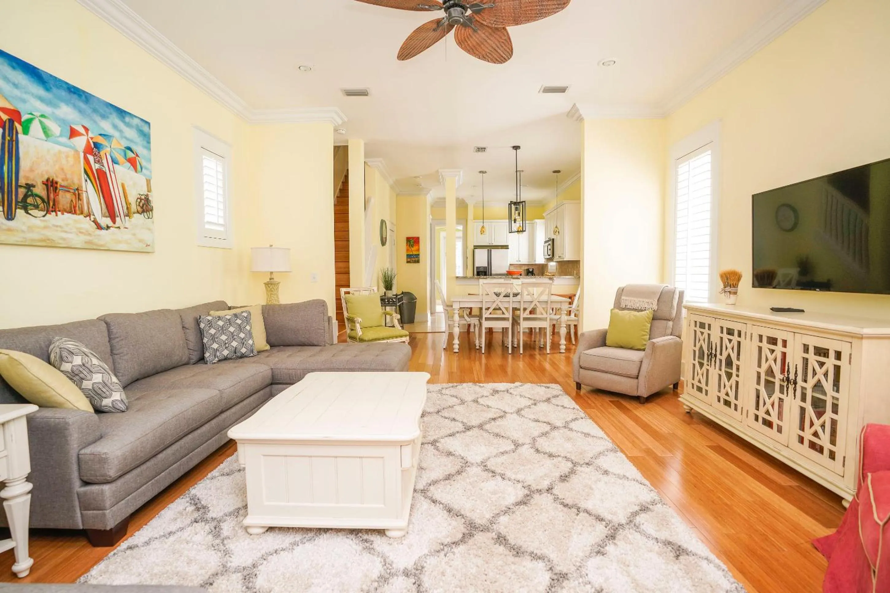 TV and multimedia in 30A Beach House - Sunny Daze by Panhandle Getaways