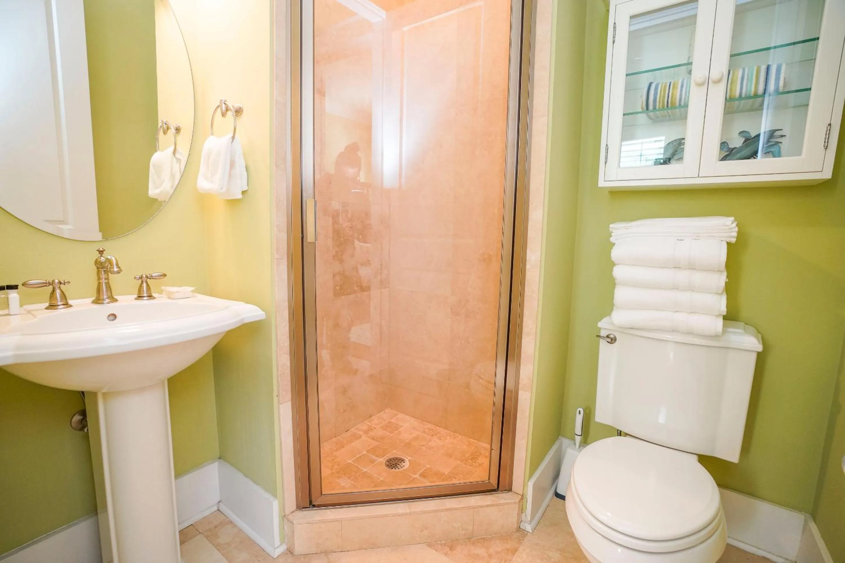 Shower in 30A Beach House - Sunny Daze by Panhandle Getaways