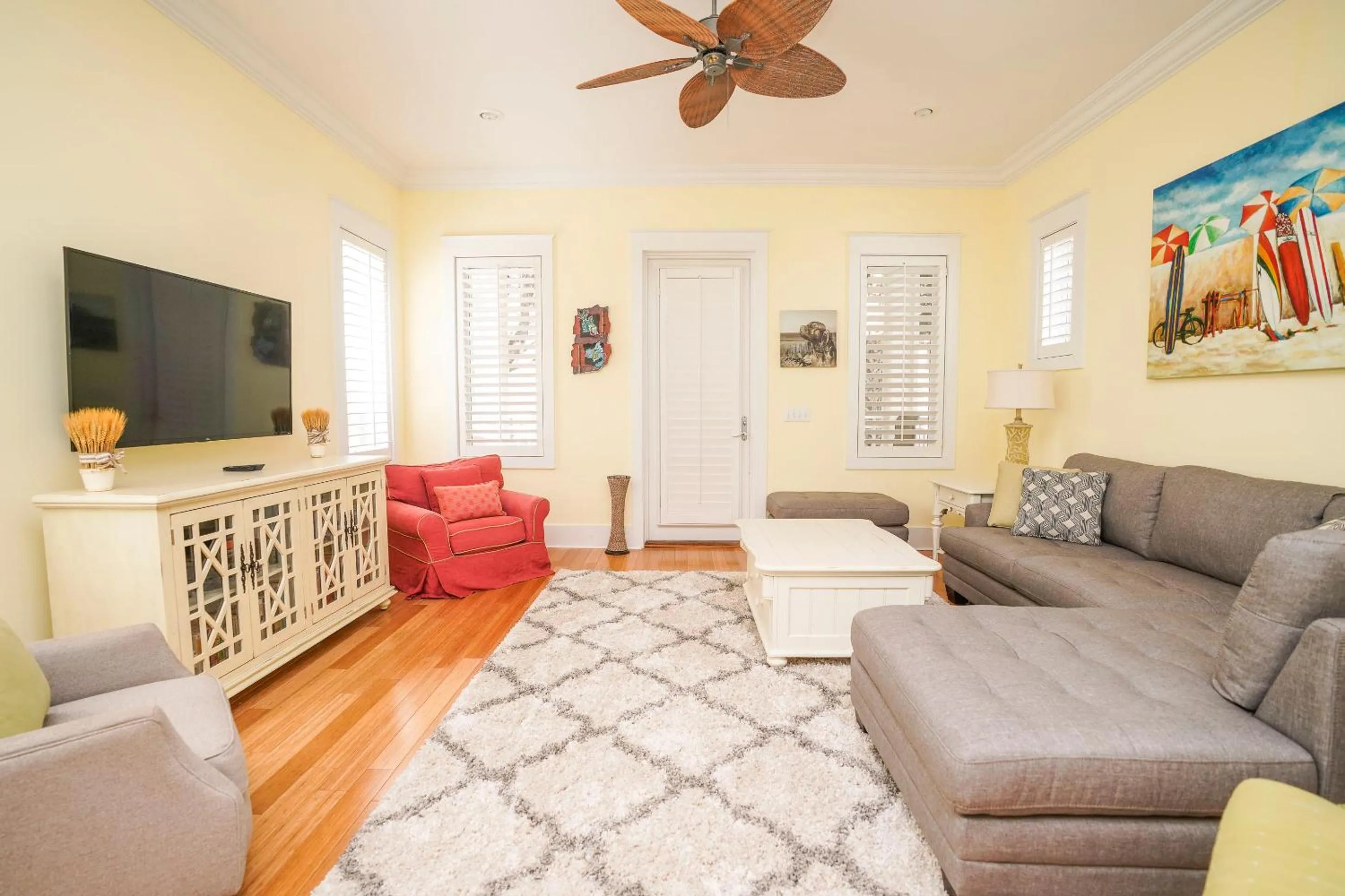 TV and multimedia in 30A Beach House - Sunny Daze by Panhandle Getaways