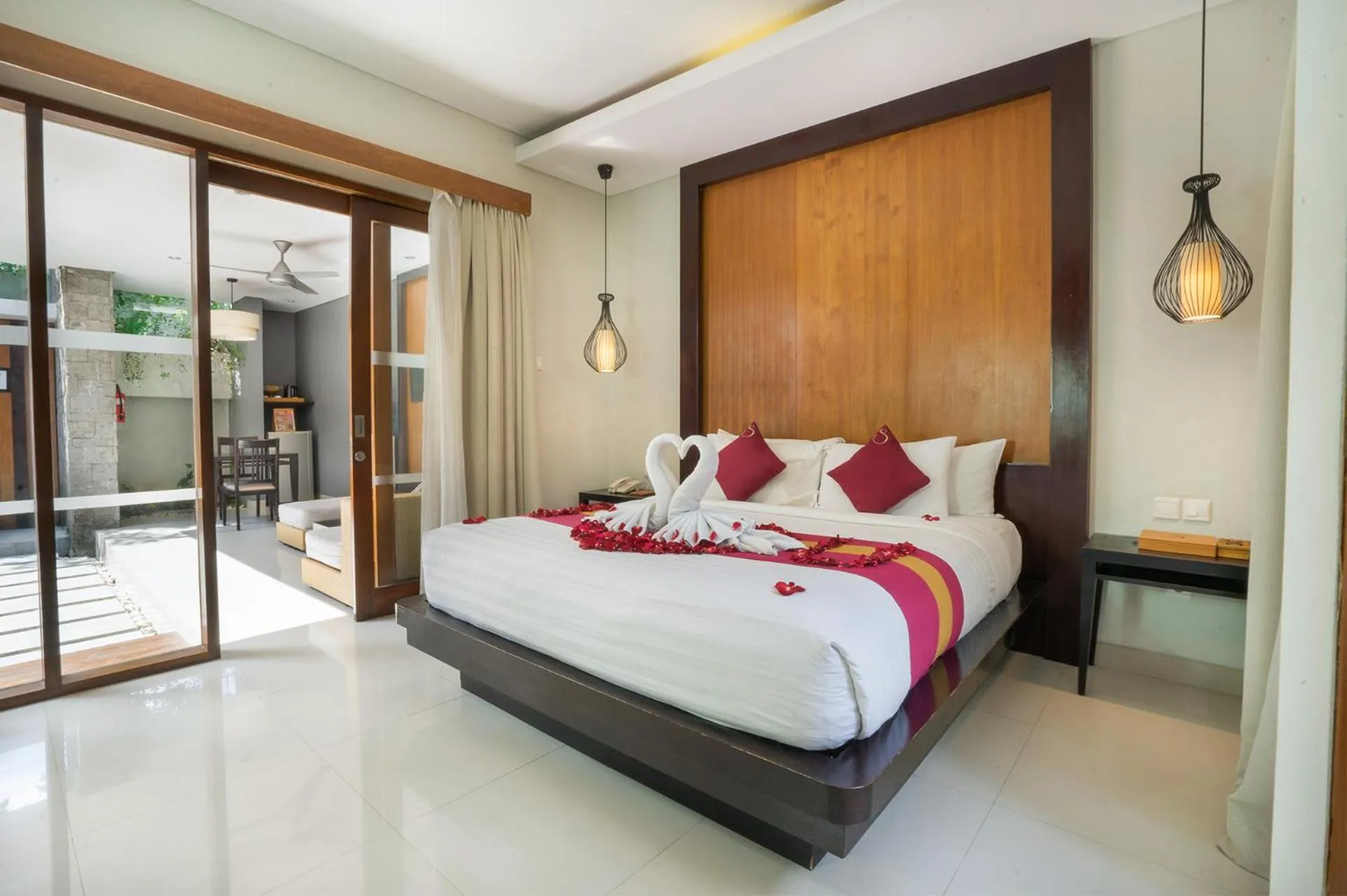 Bedroom, Bed in Samaja Villas Seminyak