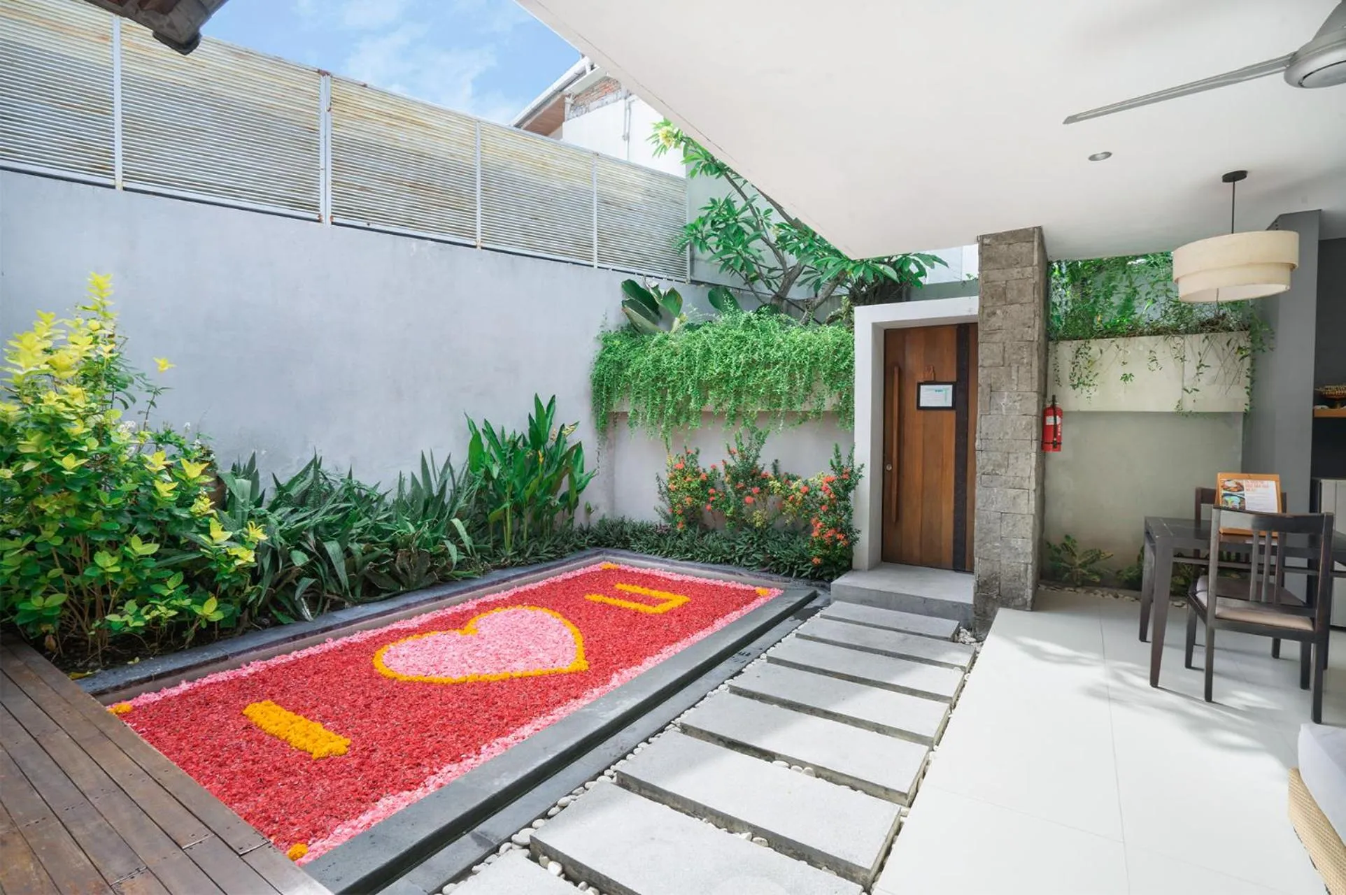 Swimming pool in Samaja Villas Seminyak